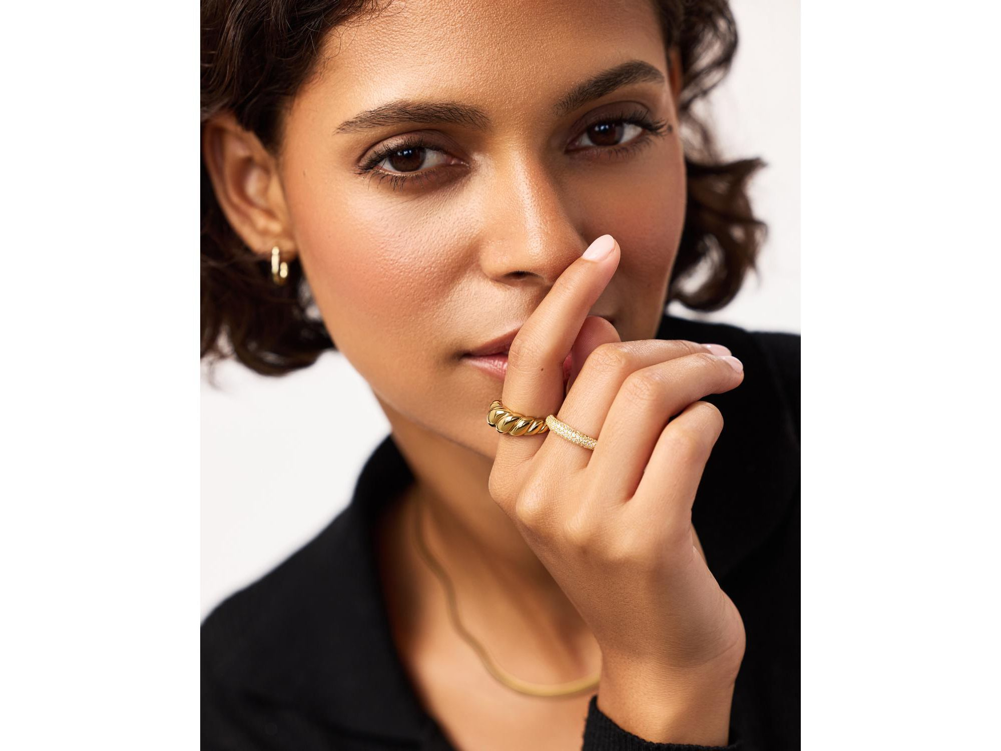 Rope Bold Gold Twist Ring — Image 3