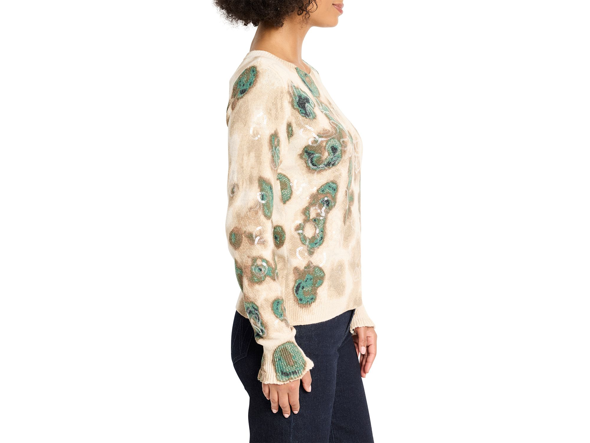 Camo Shine Sweater — Image 3