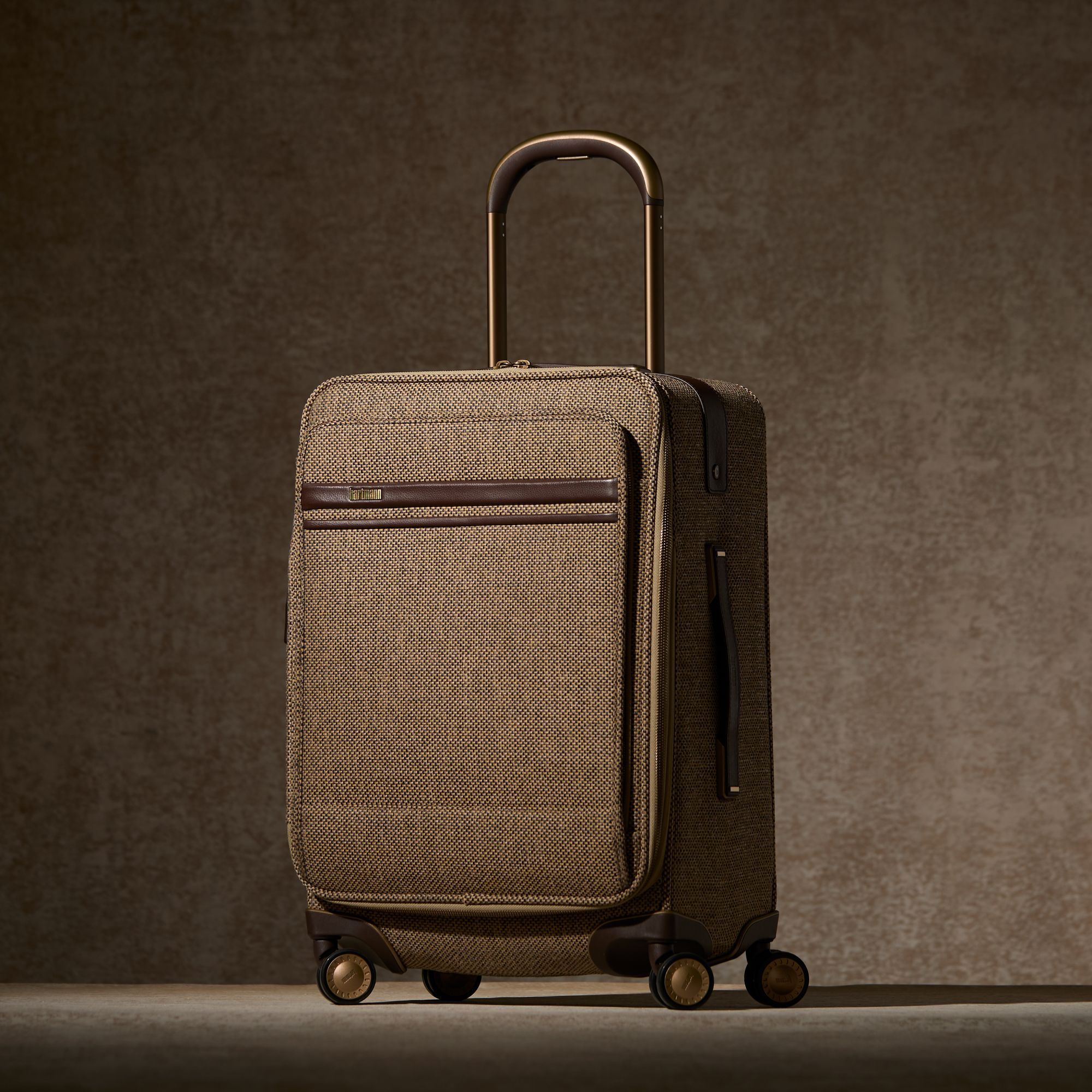 Tweed Collection Expandable Spinner Suitcase — Image 7