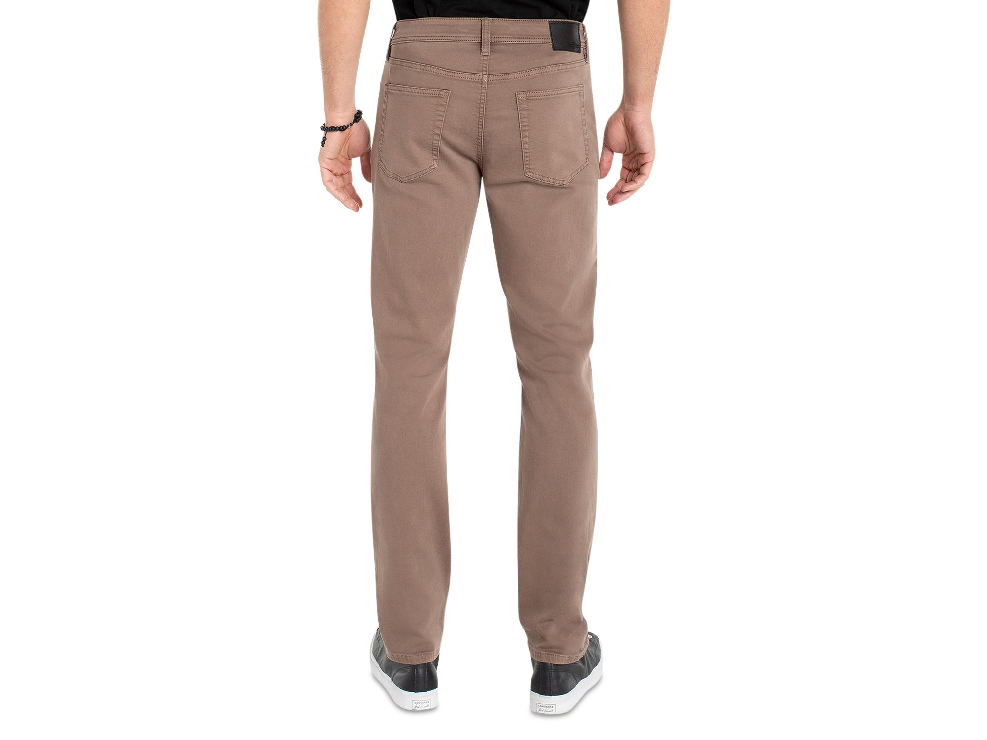 Kingston Straight Fit Jeans in Pine Bark — Image 3