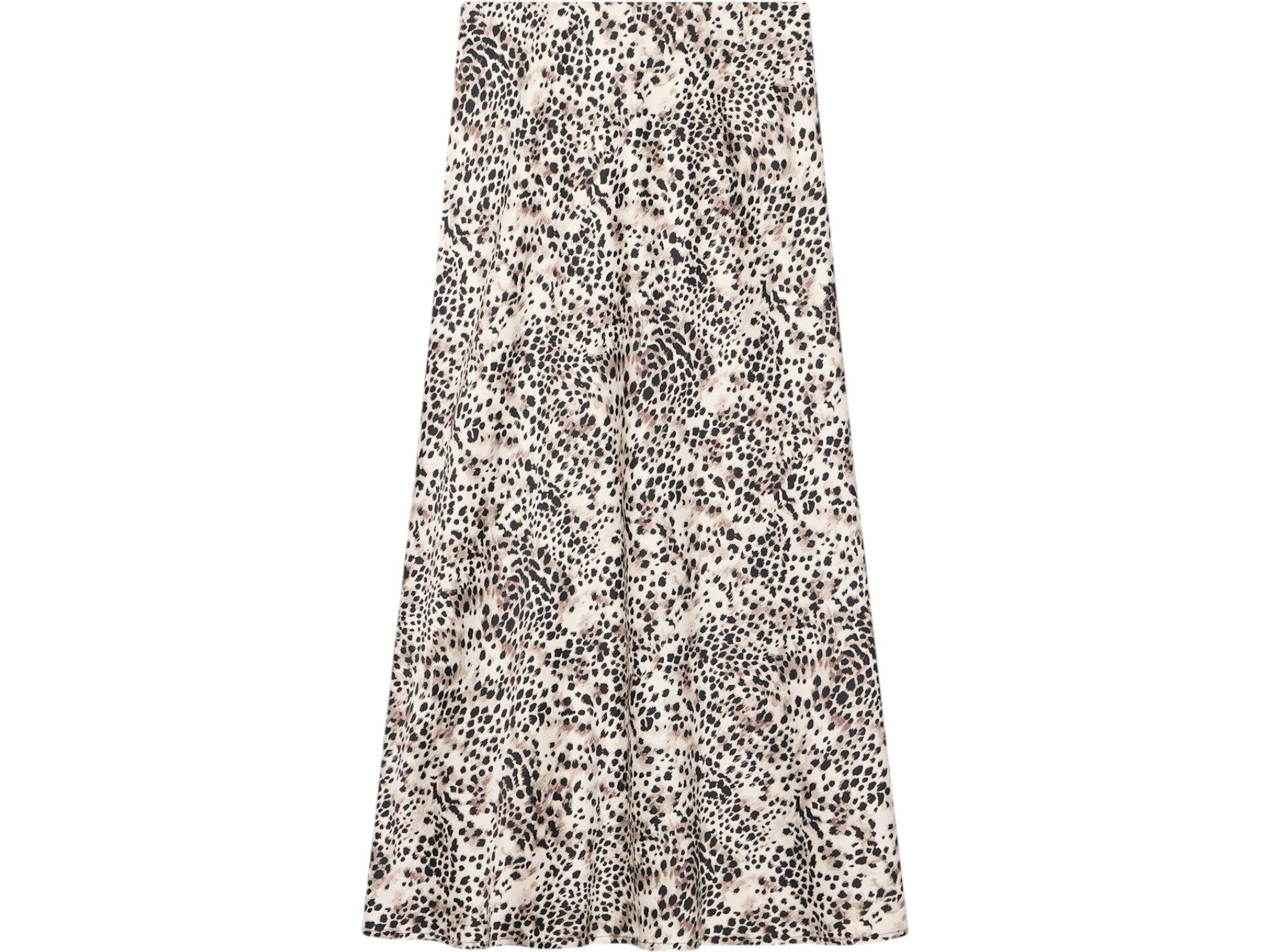 Women's Animal Print Slip Skirt — Image 3