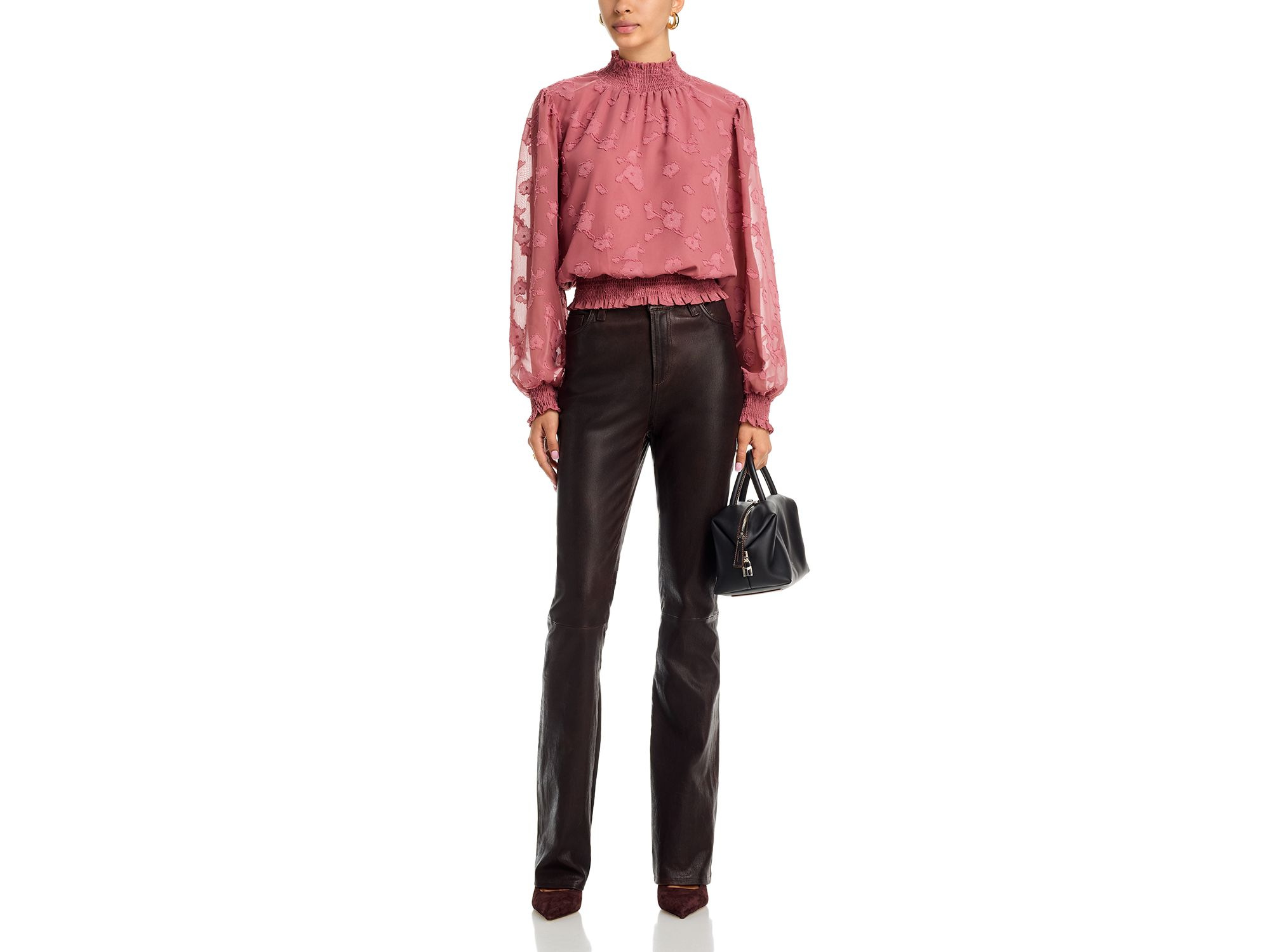 Fable Charm Mock Neck Top — Image 4