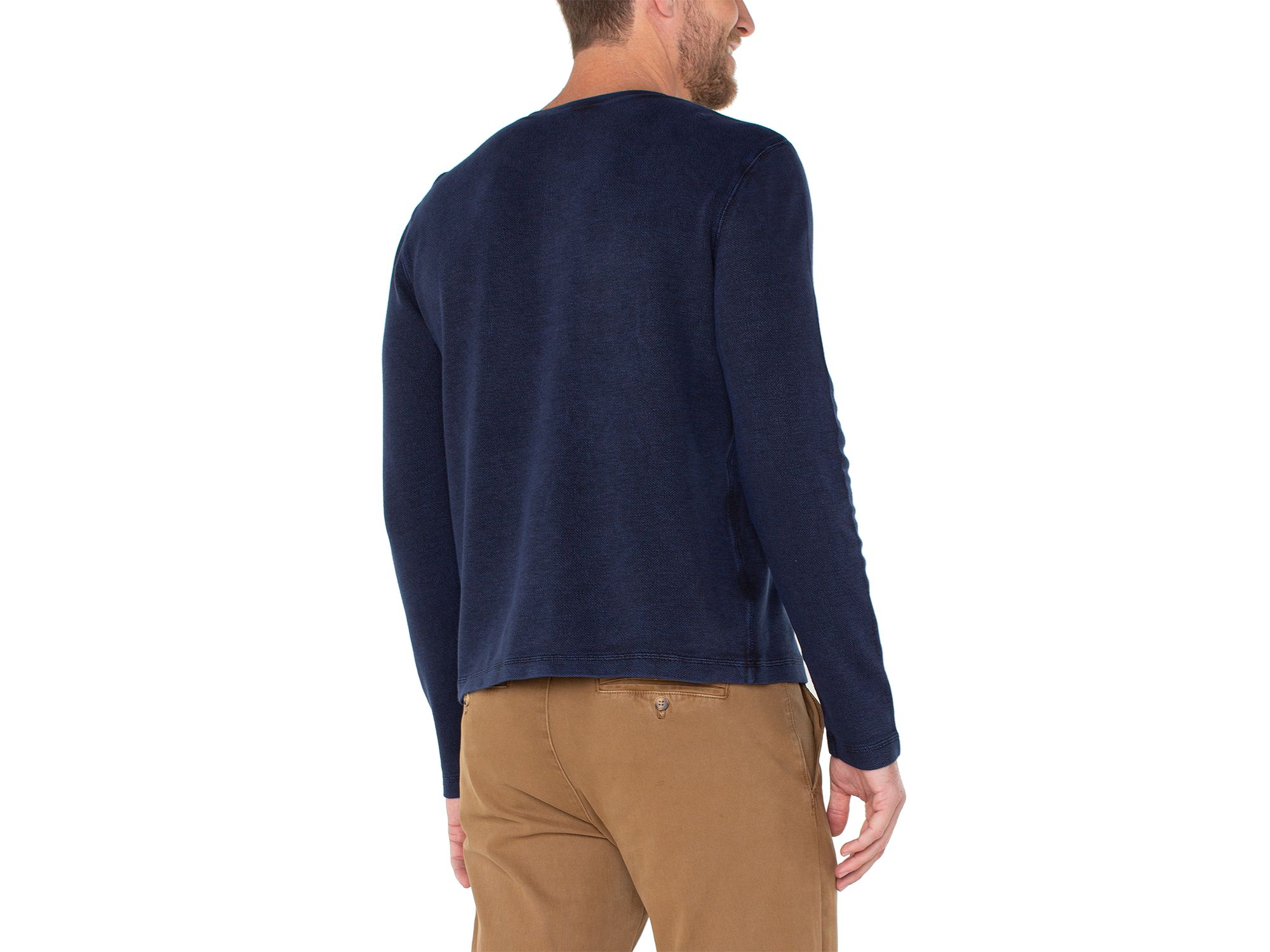 Long Sleeve Henley — Image 3