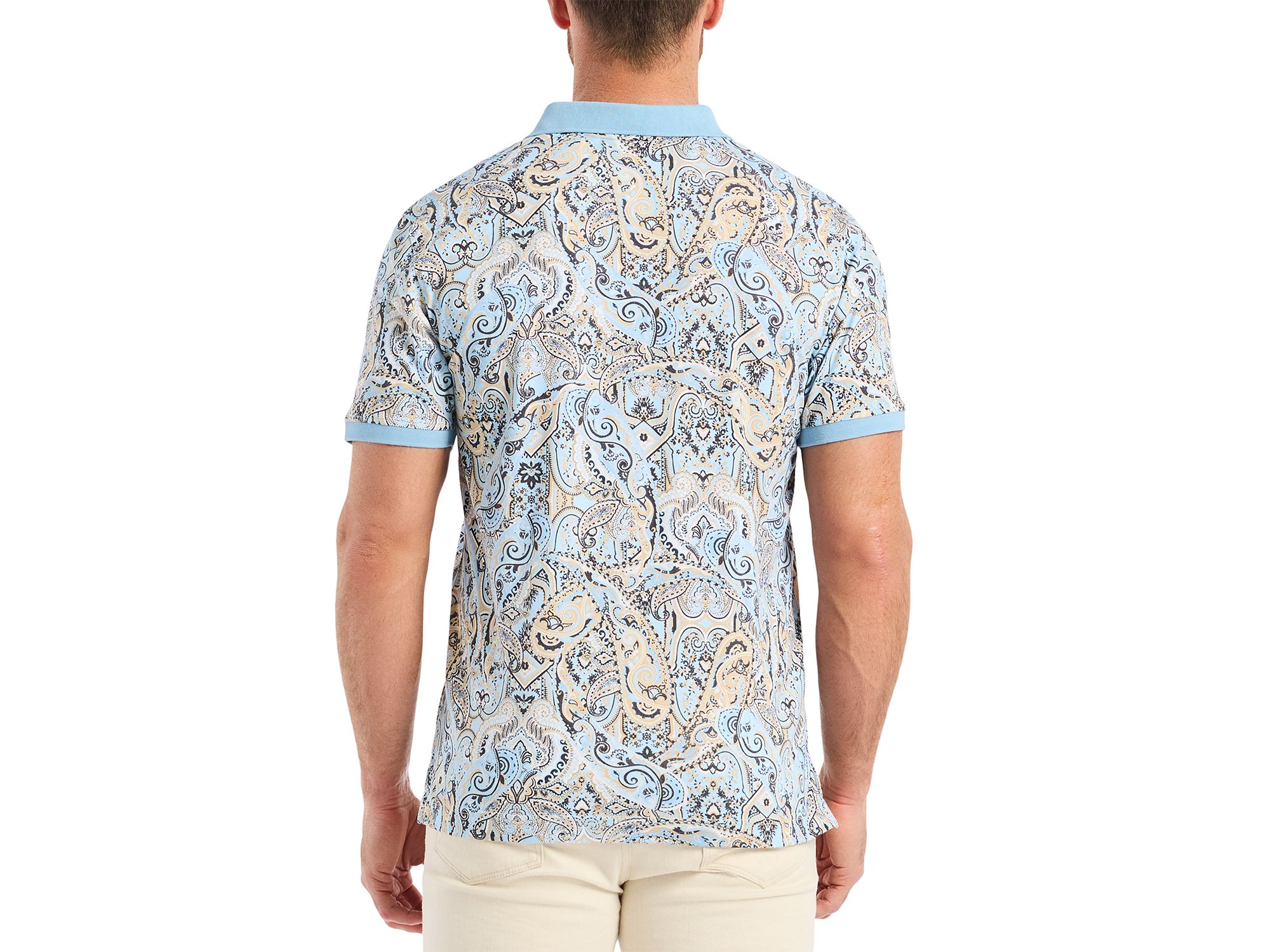 Manucci Knit Polo Shirt — Image 3