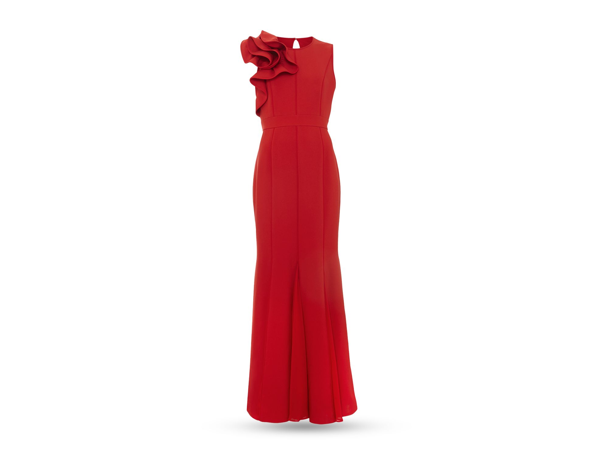 Tyra Ruffle Trim Dress — Image 8