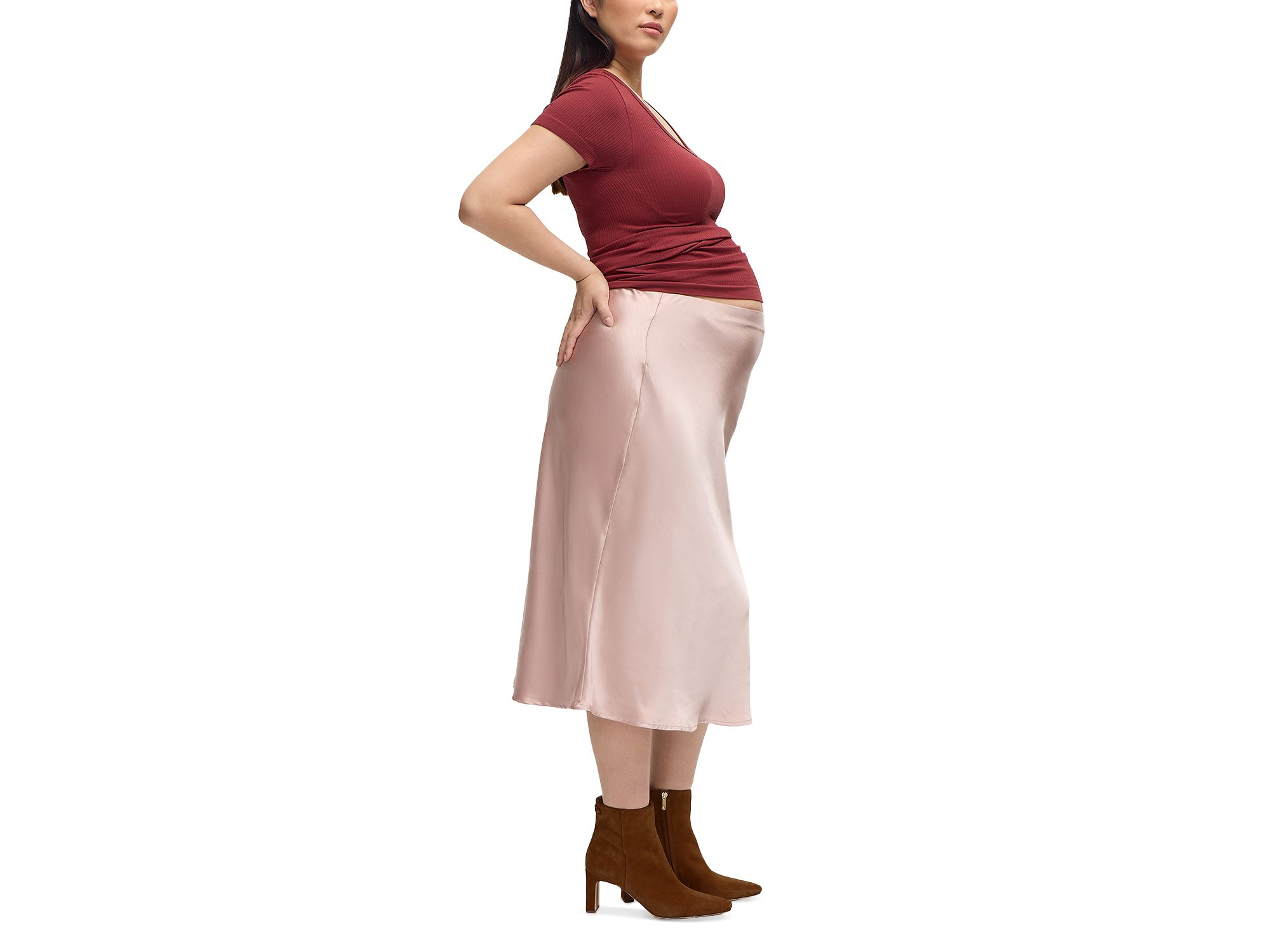 Bias Cut Maternity Skirt — Image 5
