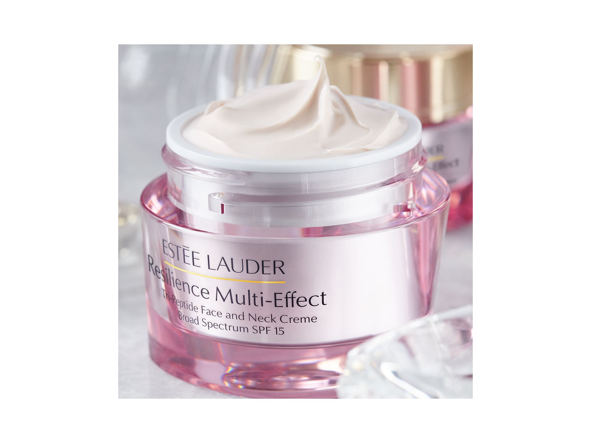 Resilience Multi-Effect Tri-Peptide Face & Neck Moisturizer Creme SPF 15, Dry Skin 1.7 oz. — Image 5
