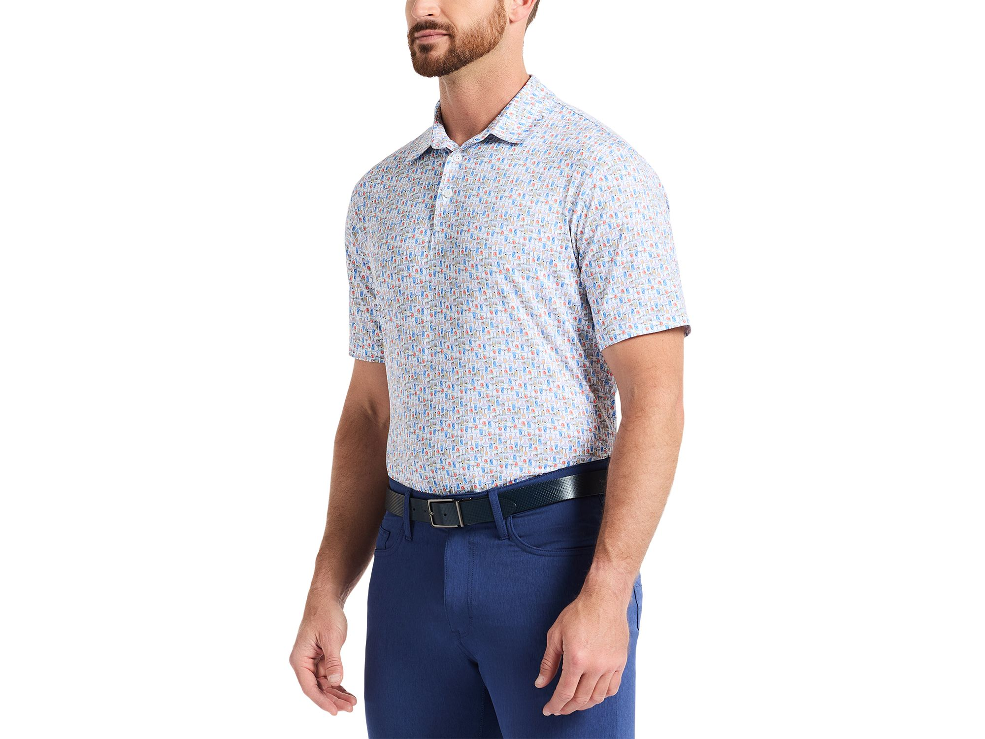 High Spirits Knit Polo Shirt — Image 6