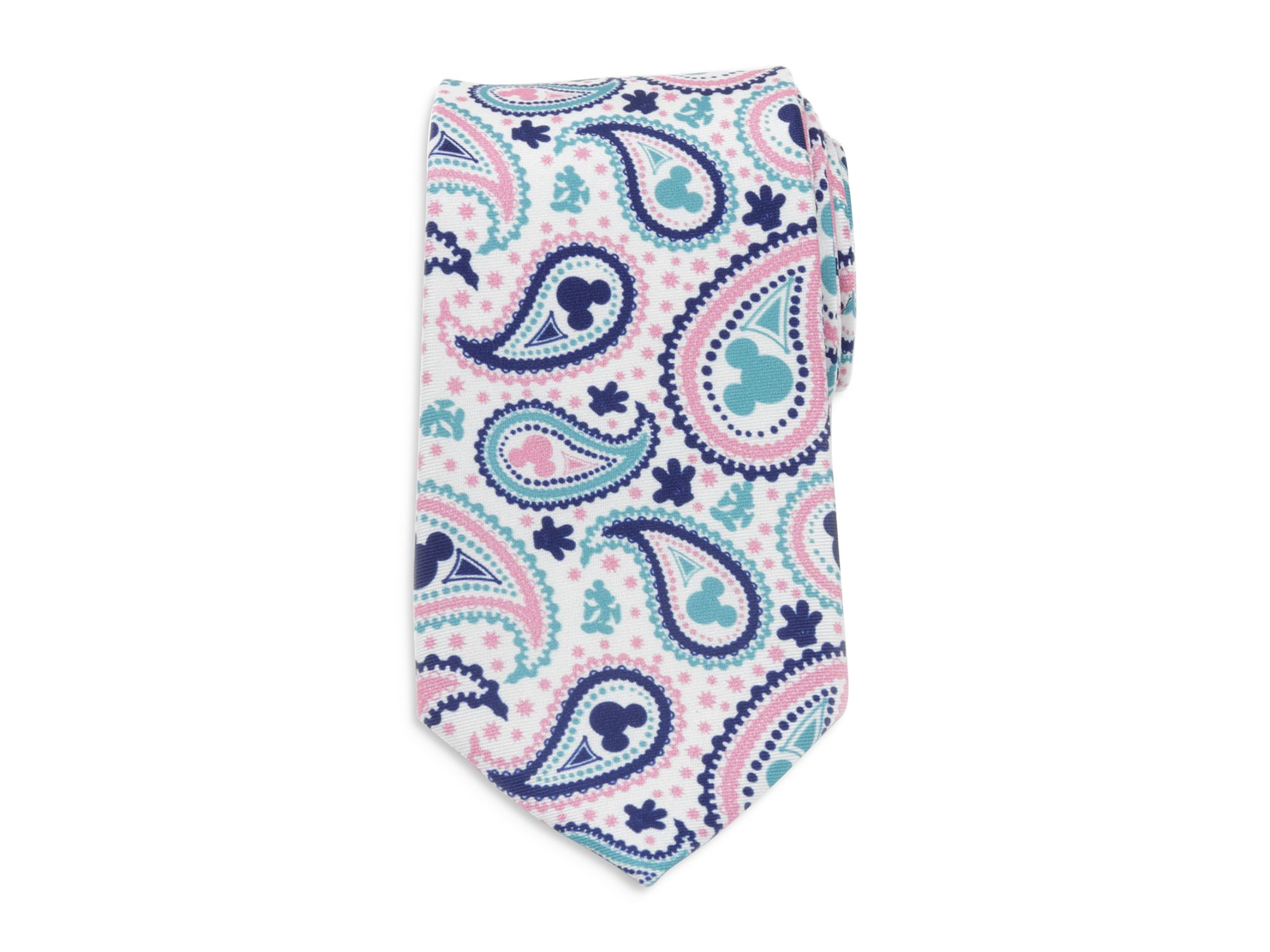 Mickey Mouse Paisley Silk Classic Tie — Image 4