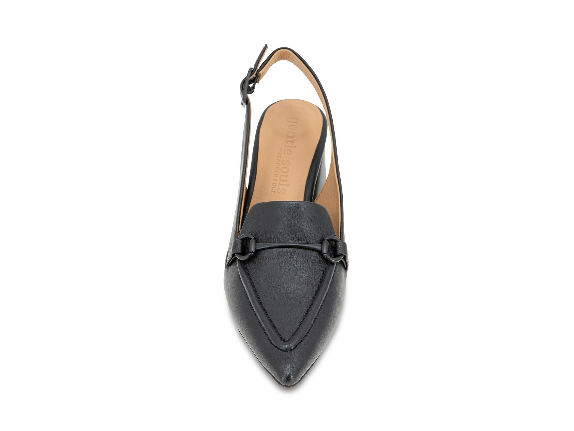 Women's Dawson Leather Slingback Pumps — Image 5