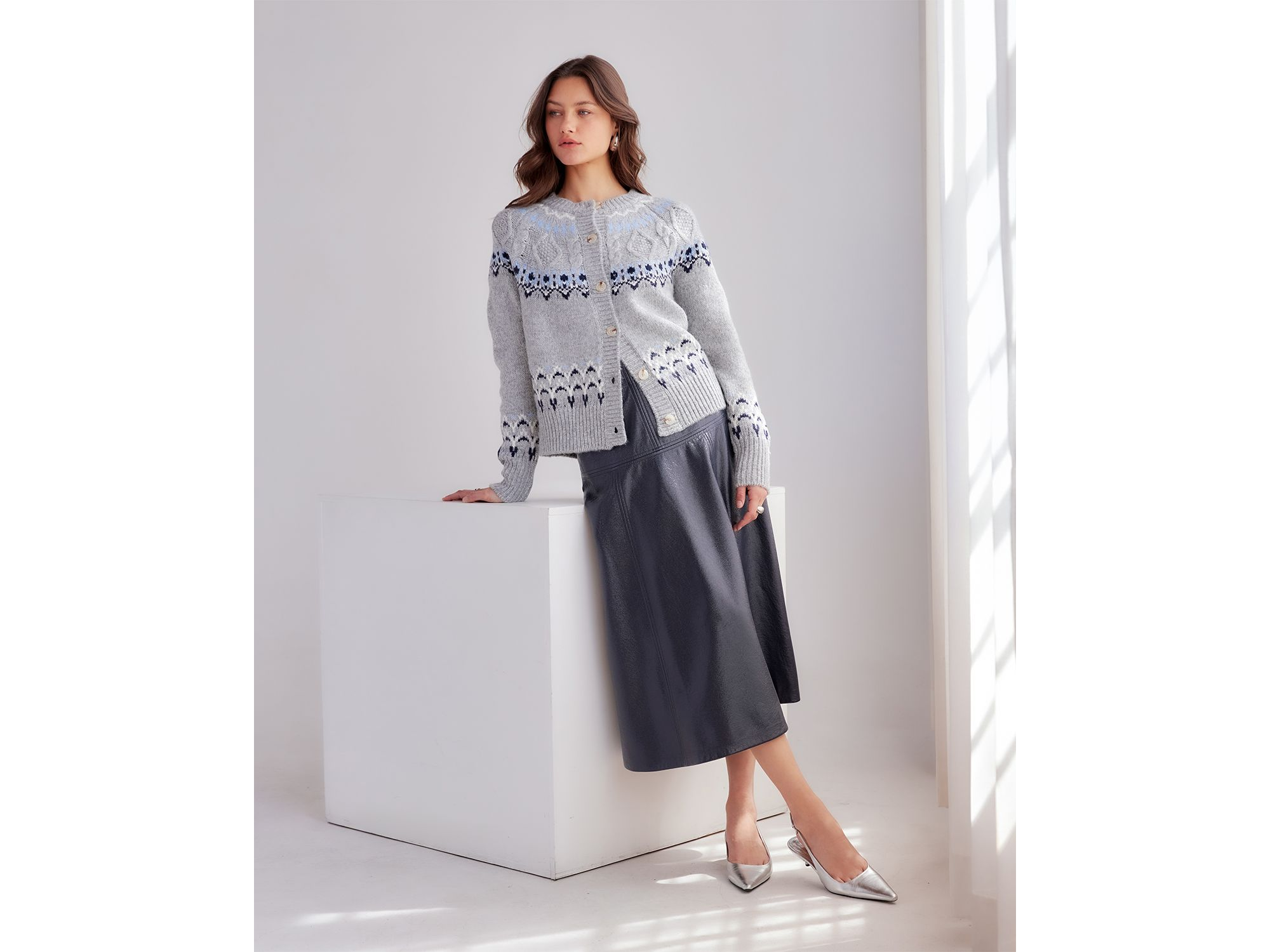 Astrid Cardigan Sweater — Image 7