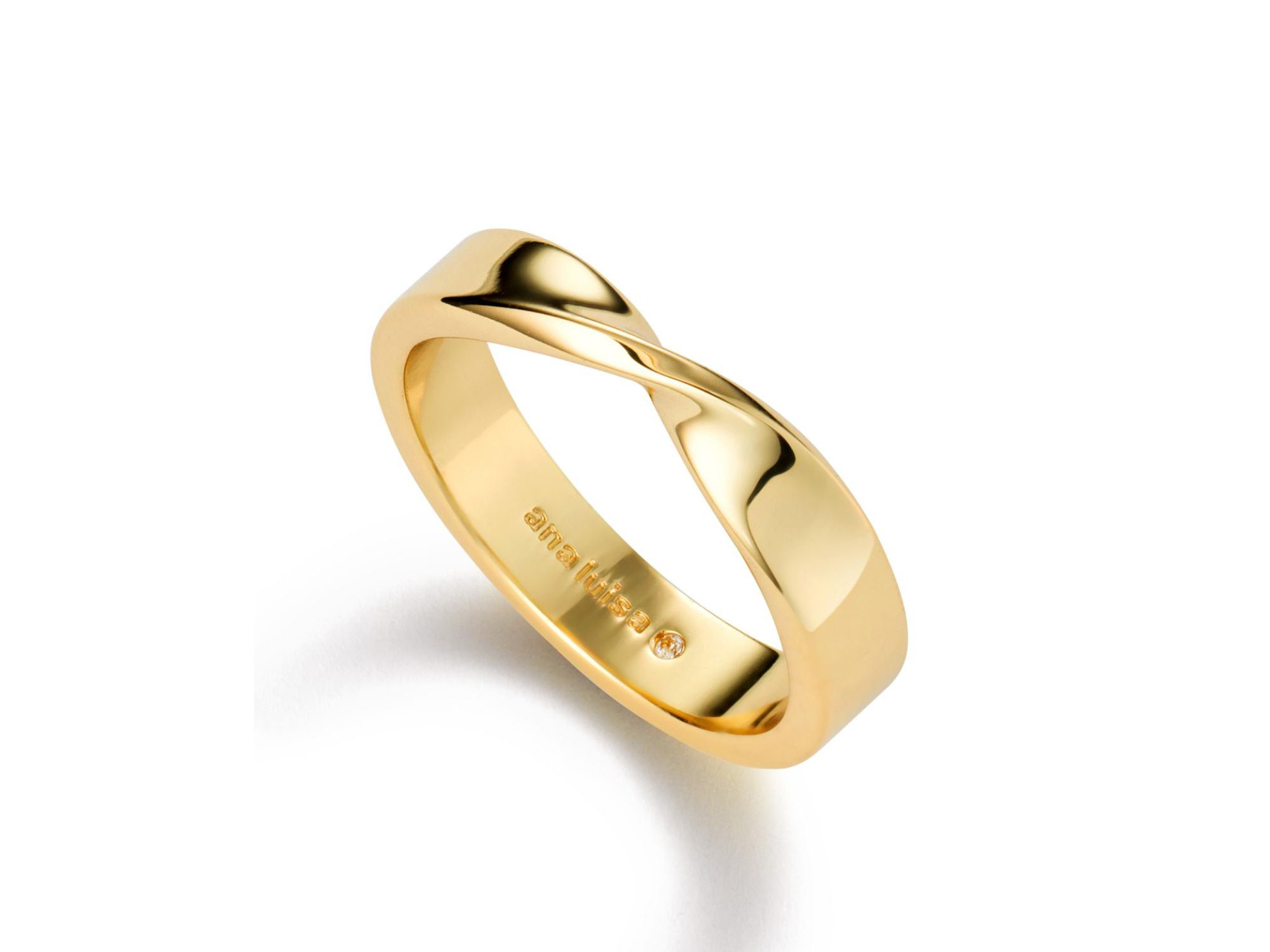 Gold Band Ring - Eliora — Image 5