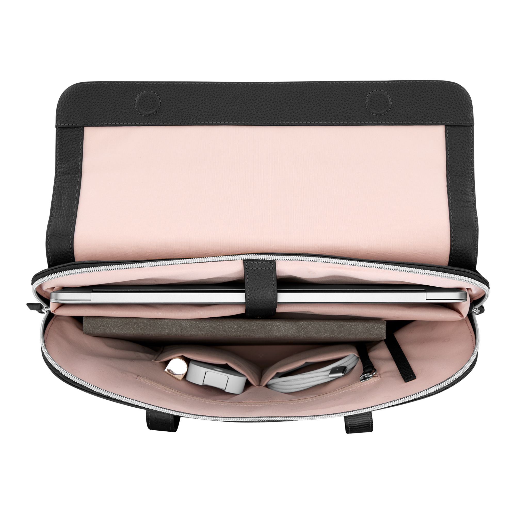Mobile Solution 2 Leather Convertible Brief — Image 6