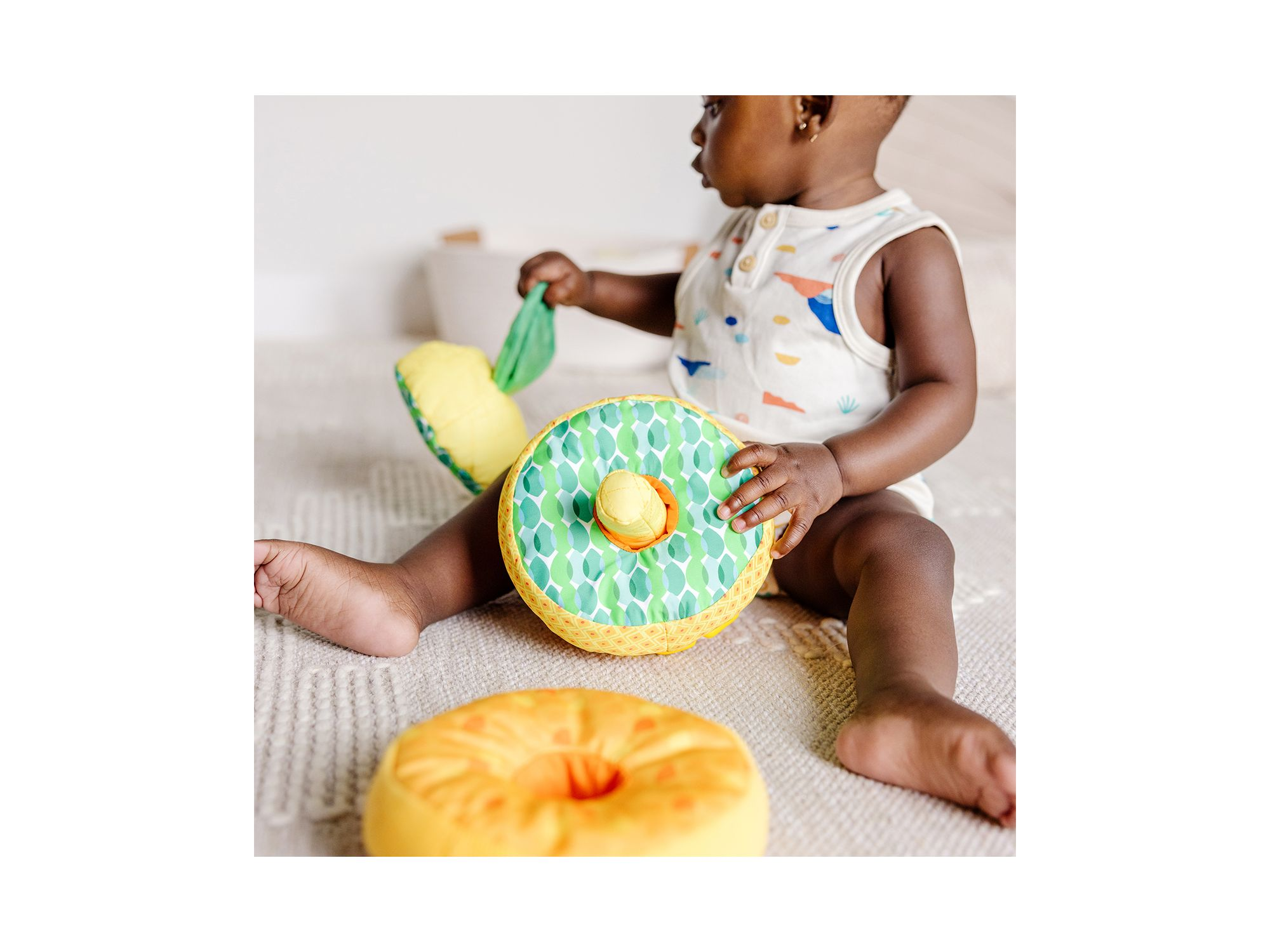 Pineapple Soft Stacker - Ages 6+ Months — Image 4