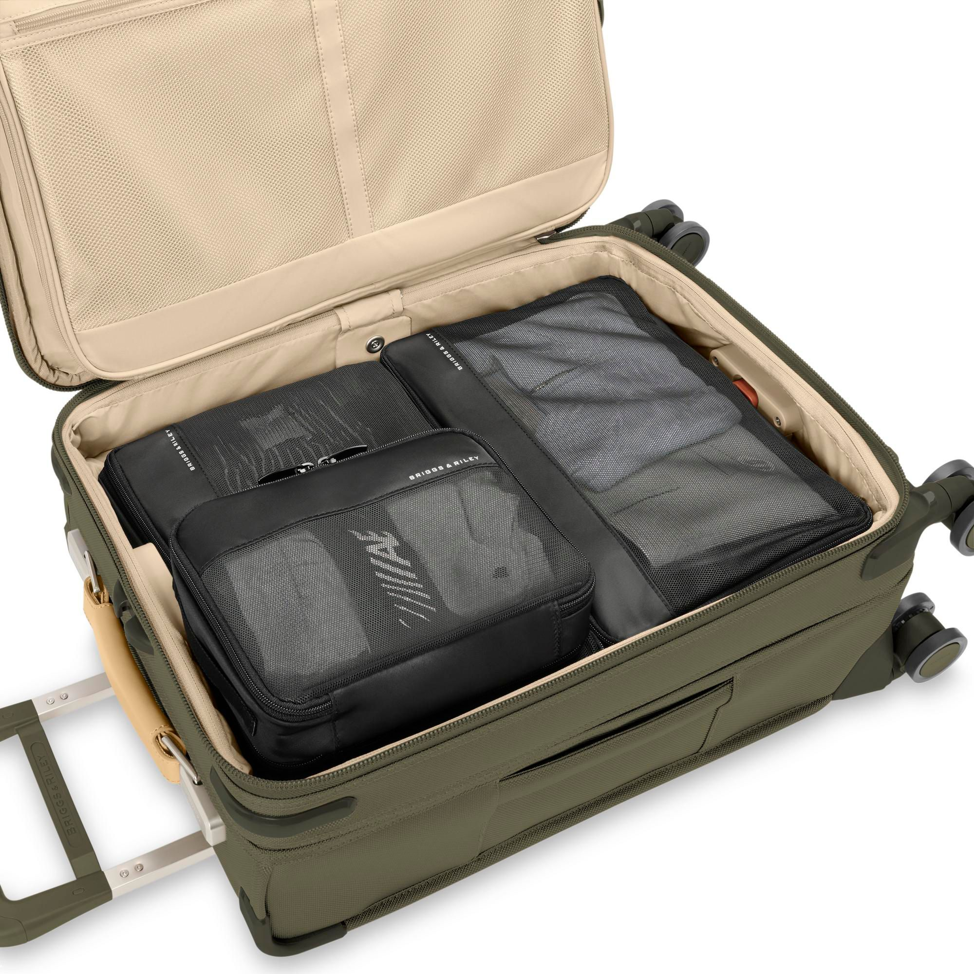 Travel Essentials 3 Piece Carry On Packing Cube Set — Image 3