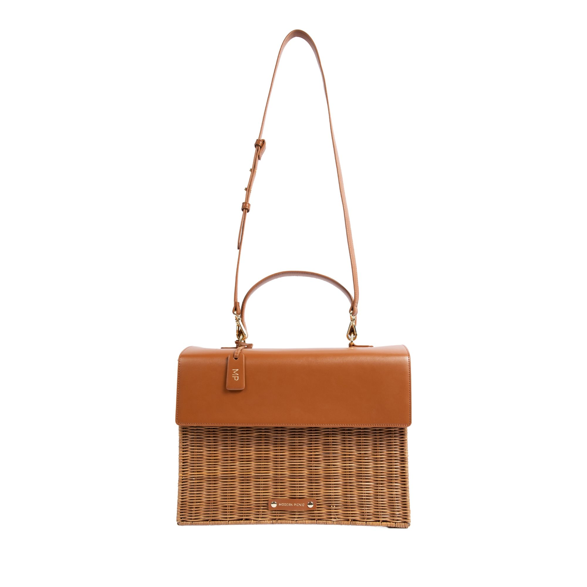 The Large Luncher Wicker Lunch Box — Image 6