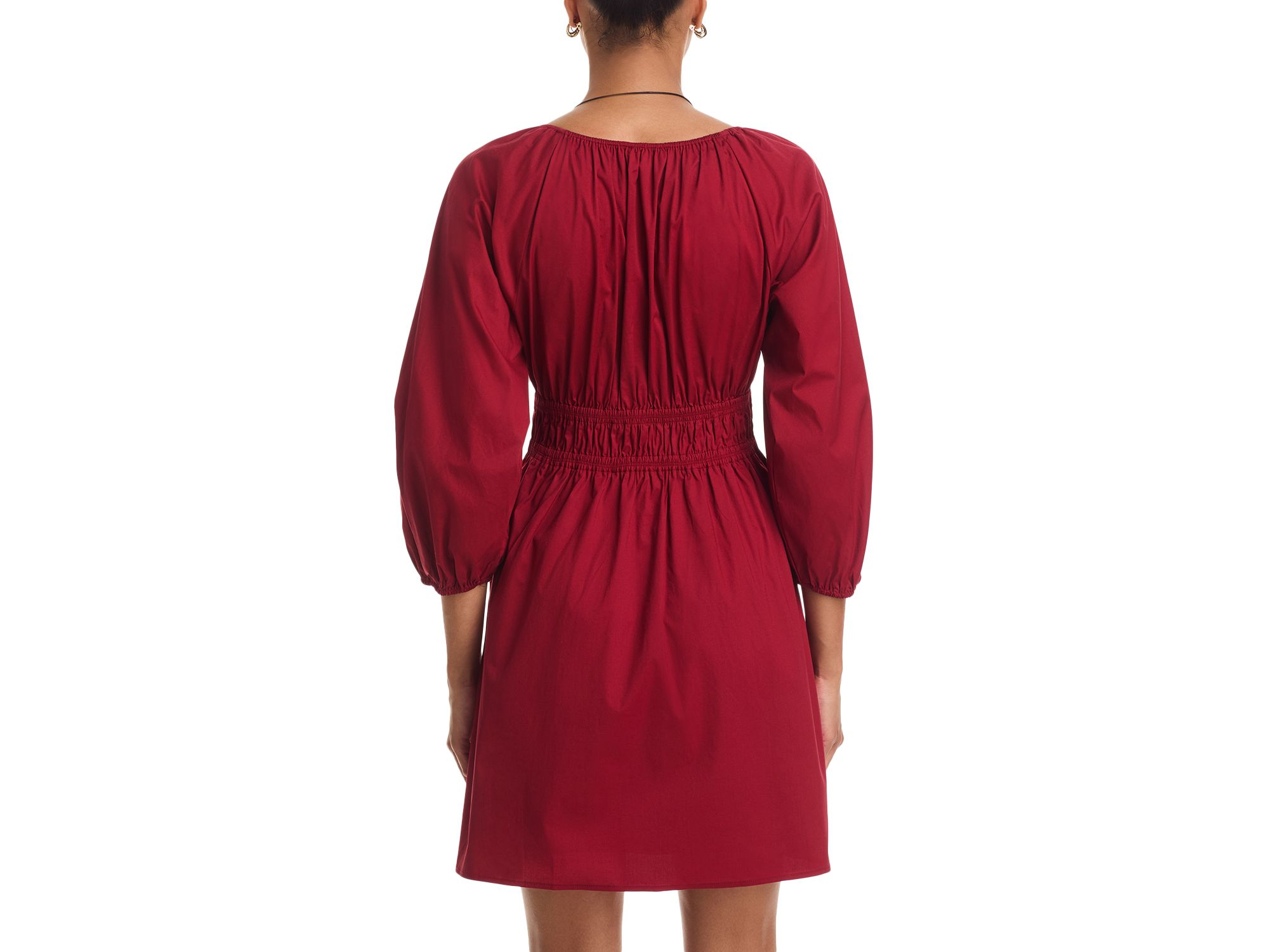 Leighton Poplin Mini Dress — Image 3