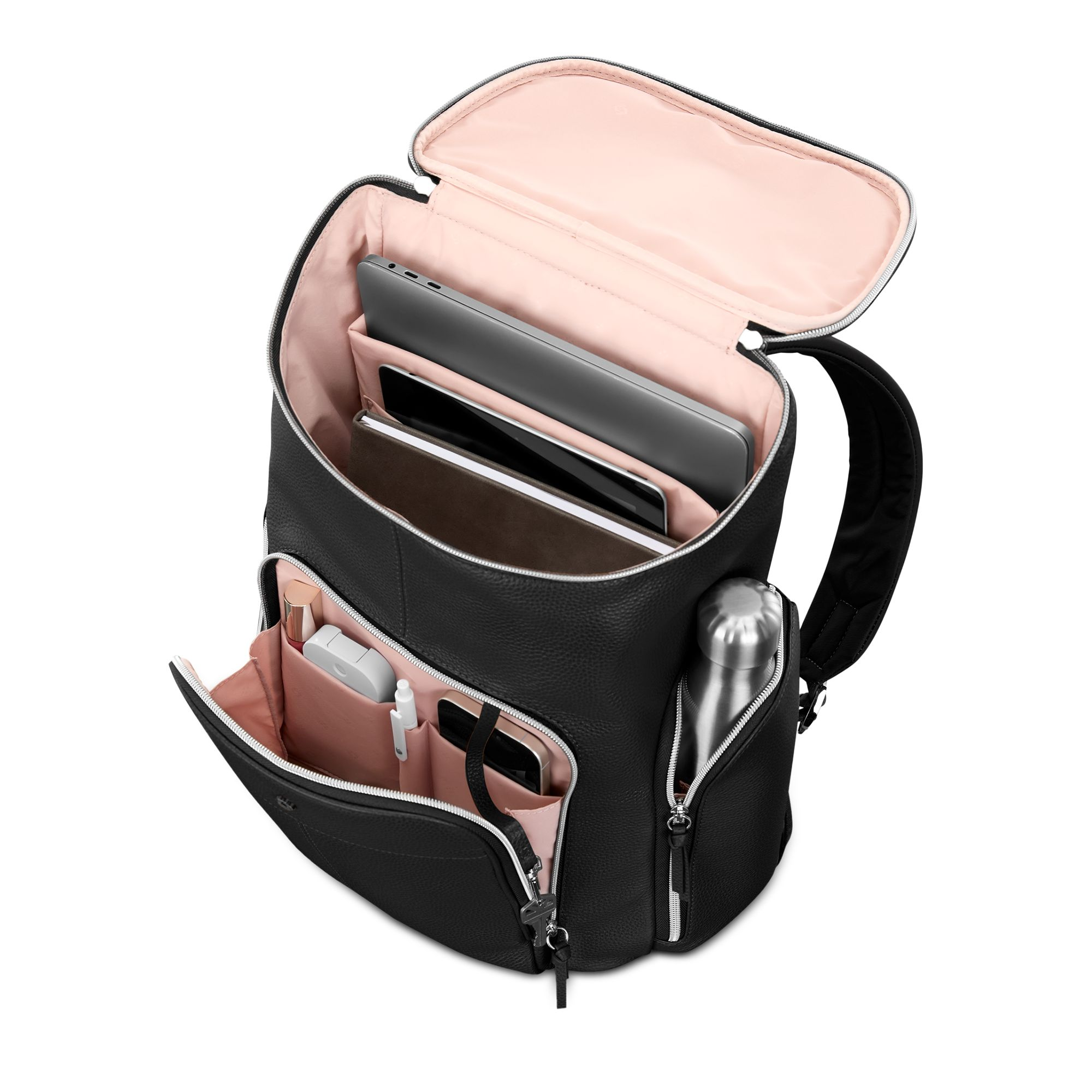Mobile Solution 2 Leather Deluxe Backpack — Image 5