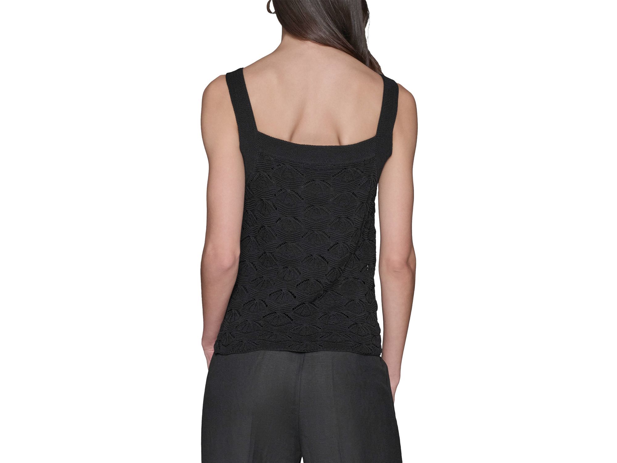 Fan Detail Sweater Tank Top — Image 6