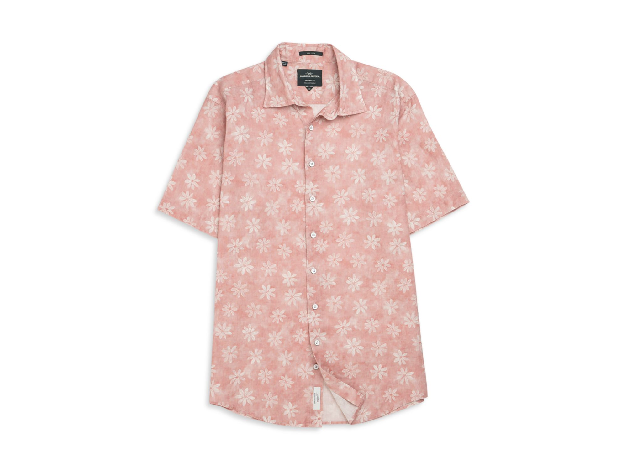 Belleknowes Regular Fit Short Sleeve Linen Shirt — Image 5