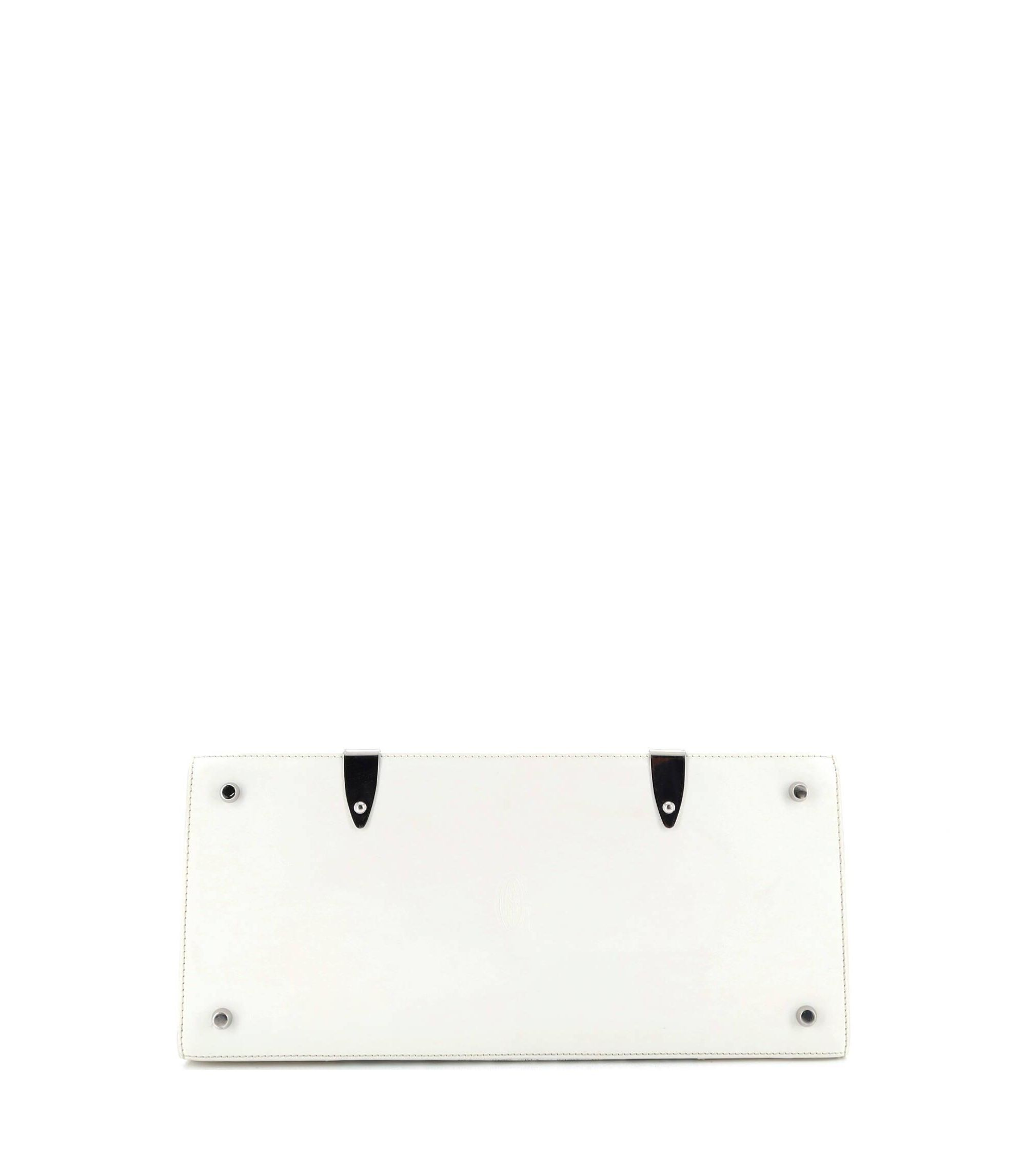 MM Saigon Top Handle Bag Coated Canvas with Leather — Image 6