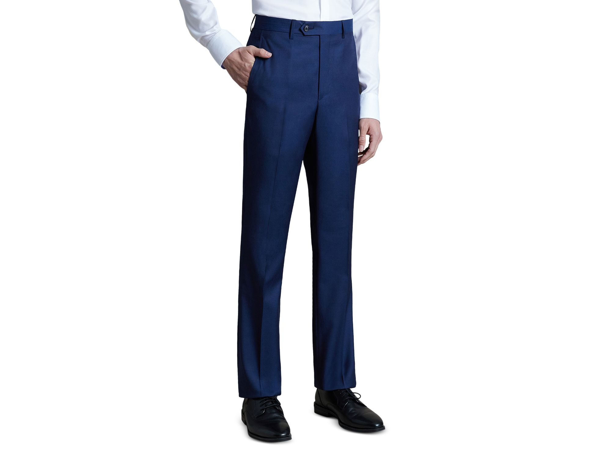Super 100's Wool Natural Stretch Pant - Image 1