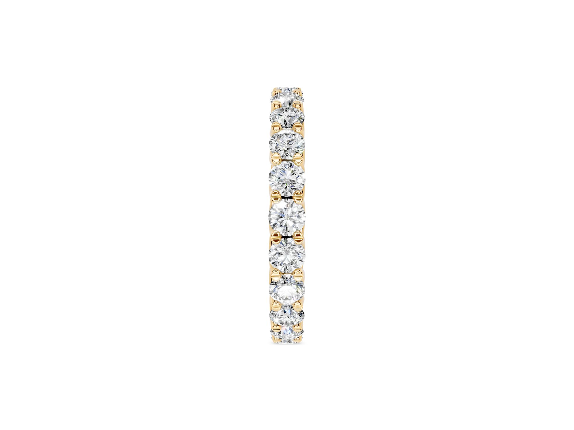 Diamond Classic Eternity Band in 14K Yellow Gold, 2.0 tcw — Image 3