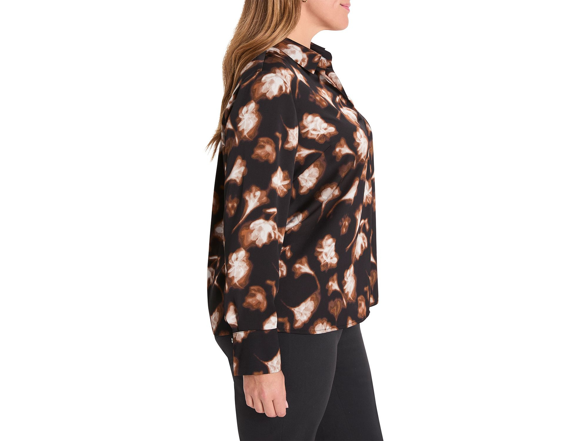 Golden Ginko Popover Shirt — Image 3