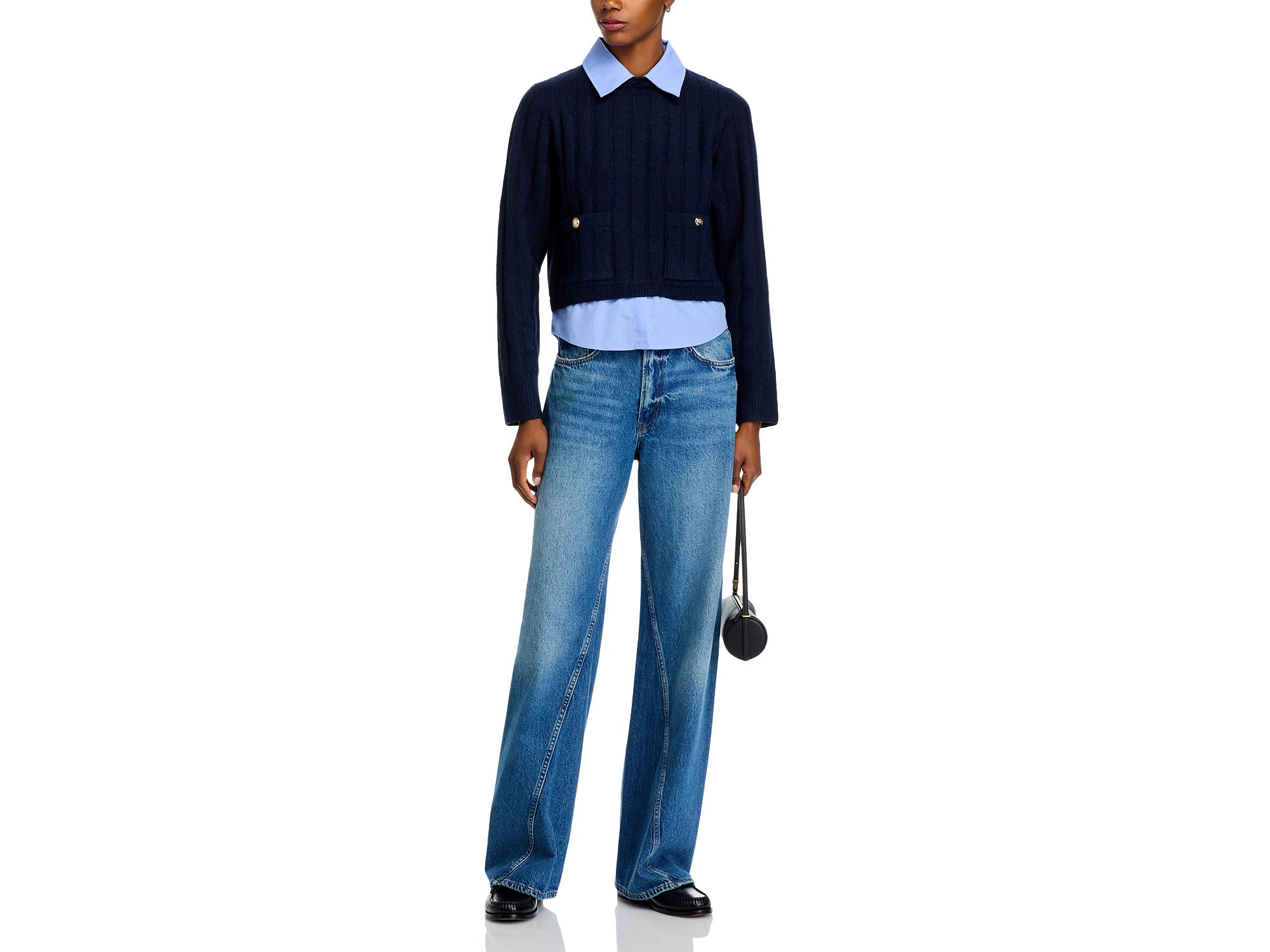 Ellie Combo Knit Sweater — Image 5