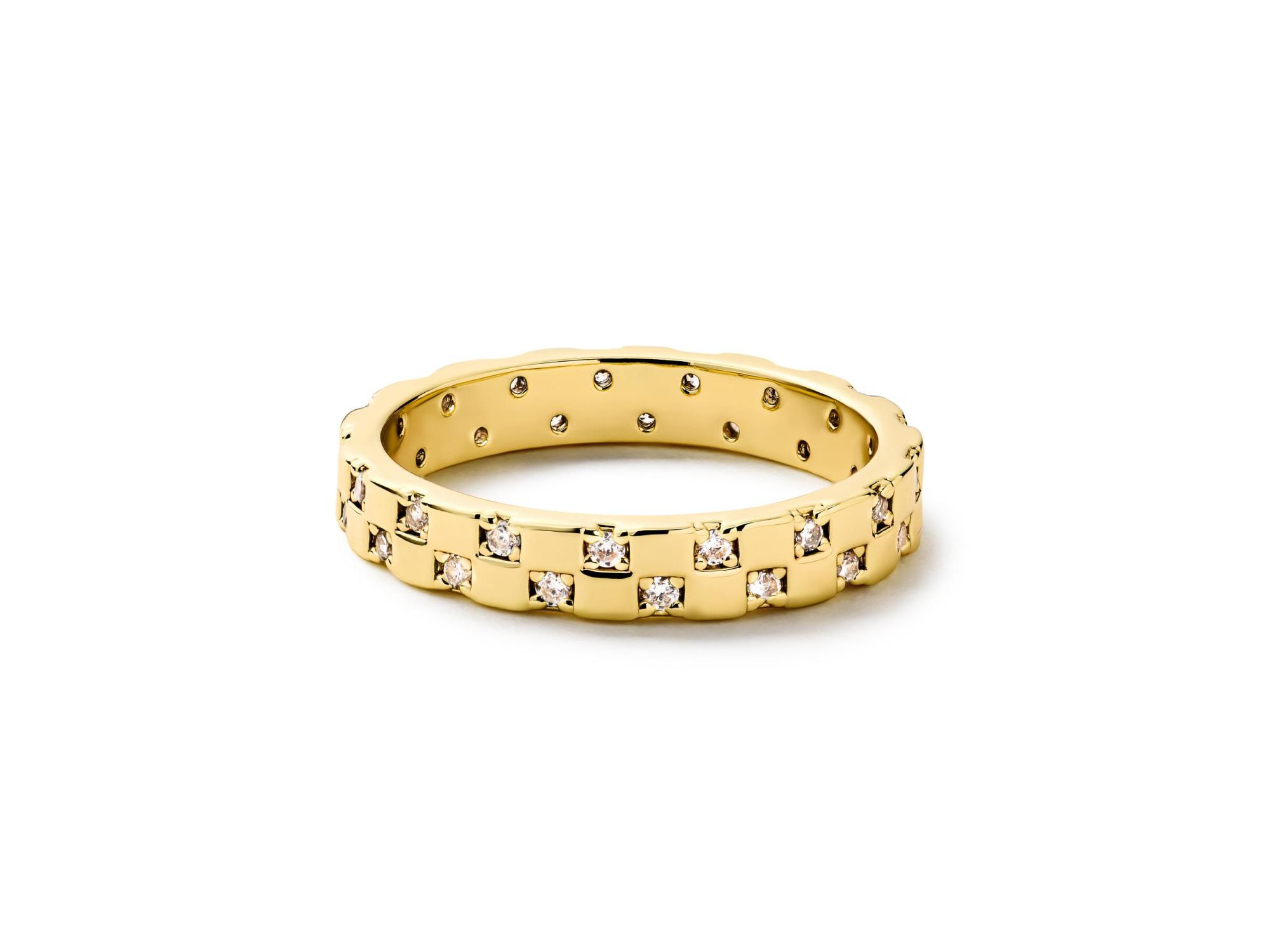 Brass Gold Band Eden Ring — Image 6