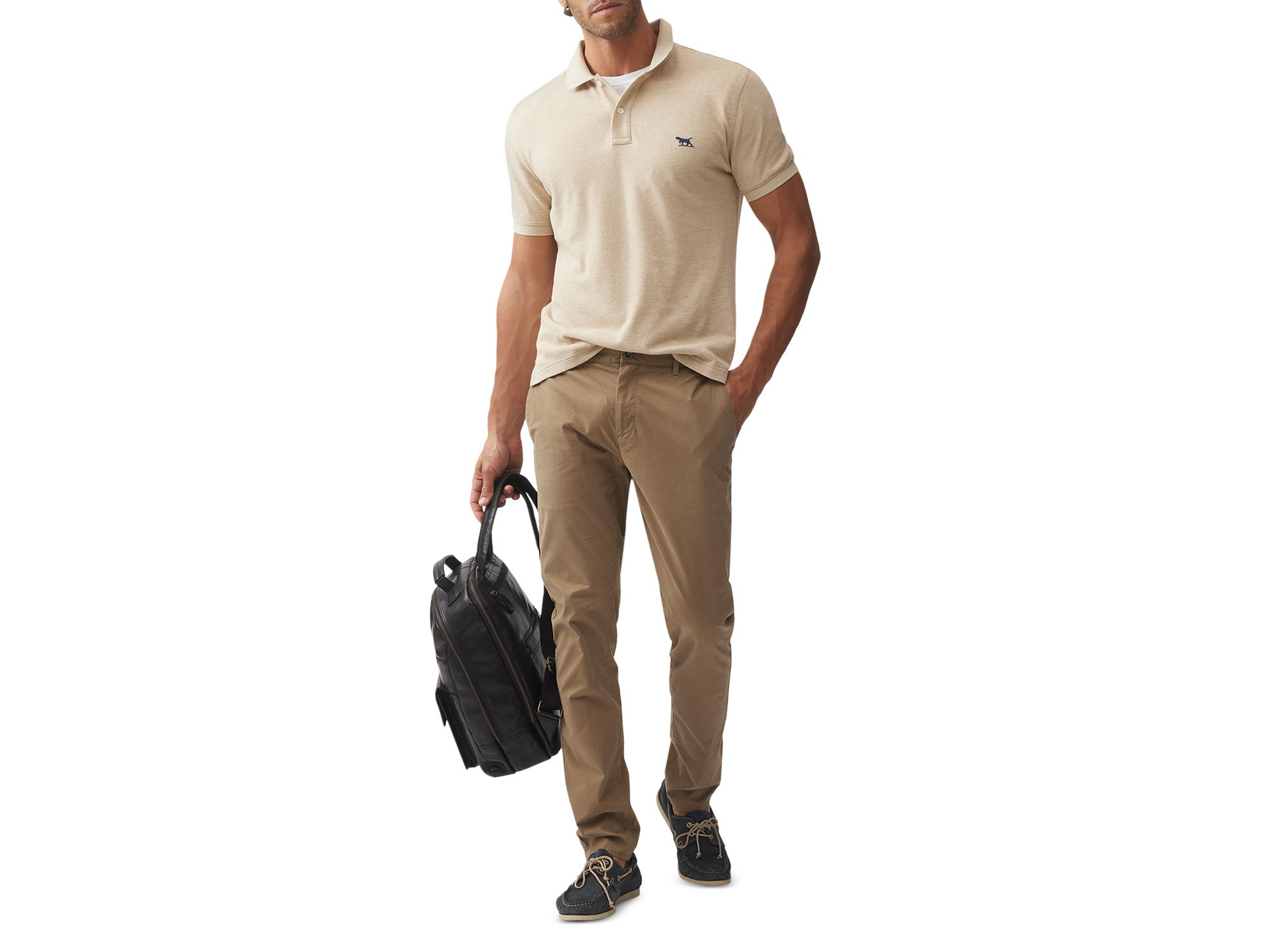 Gunn Cotton Blend Slim Chino Pants — Image 4