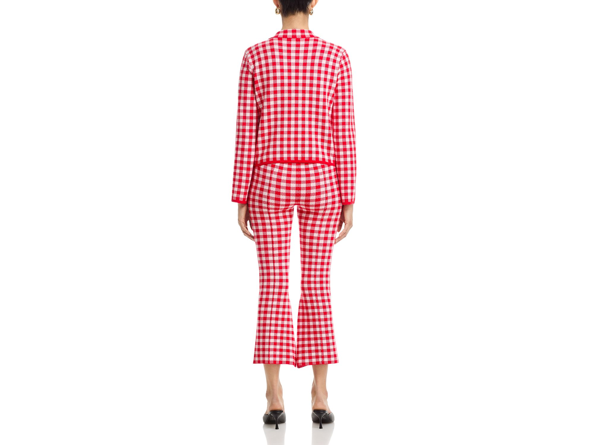 Gingham Knit Jacket - Exclusive — Image 5