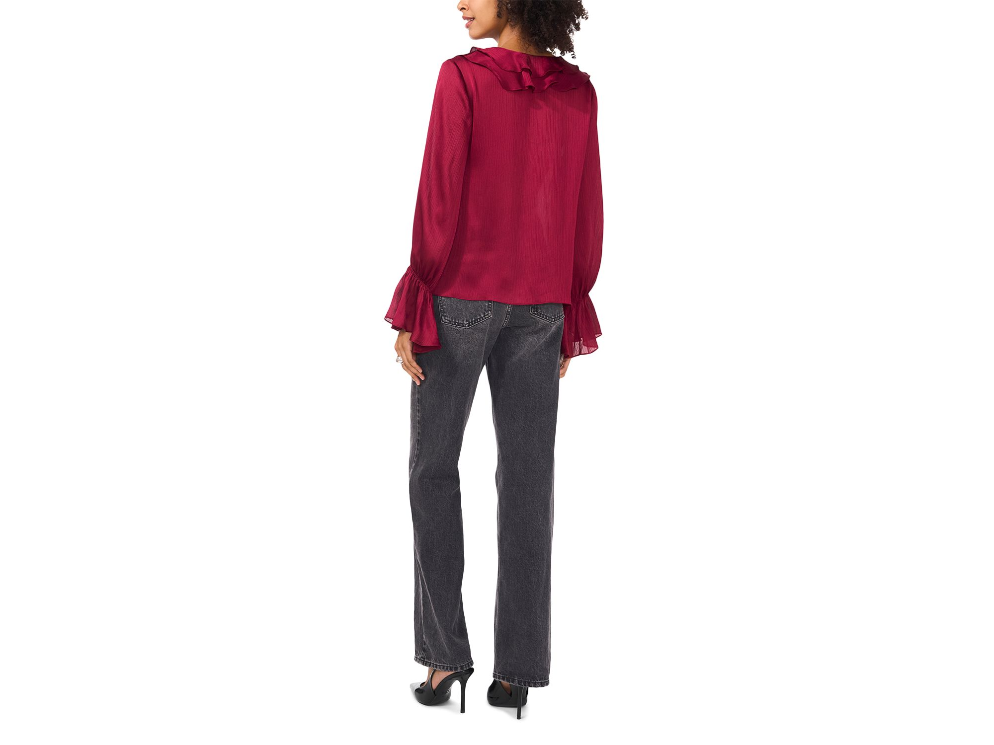 Double Ruffled Blouse — Image 4