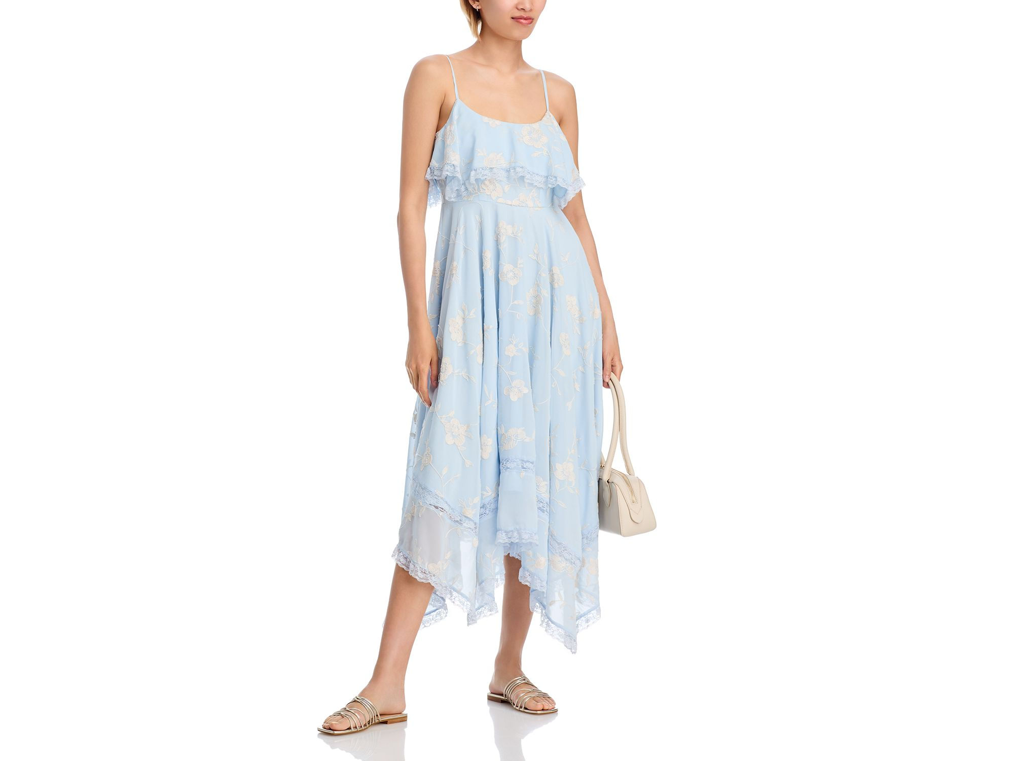 Ema Floral Chiffon Maxi Dress - Exclusive — Image 3