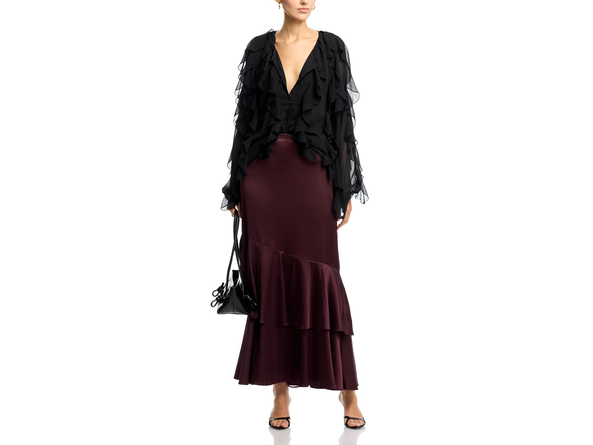 Tiered Maxi Skirt — Image 4