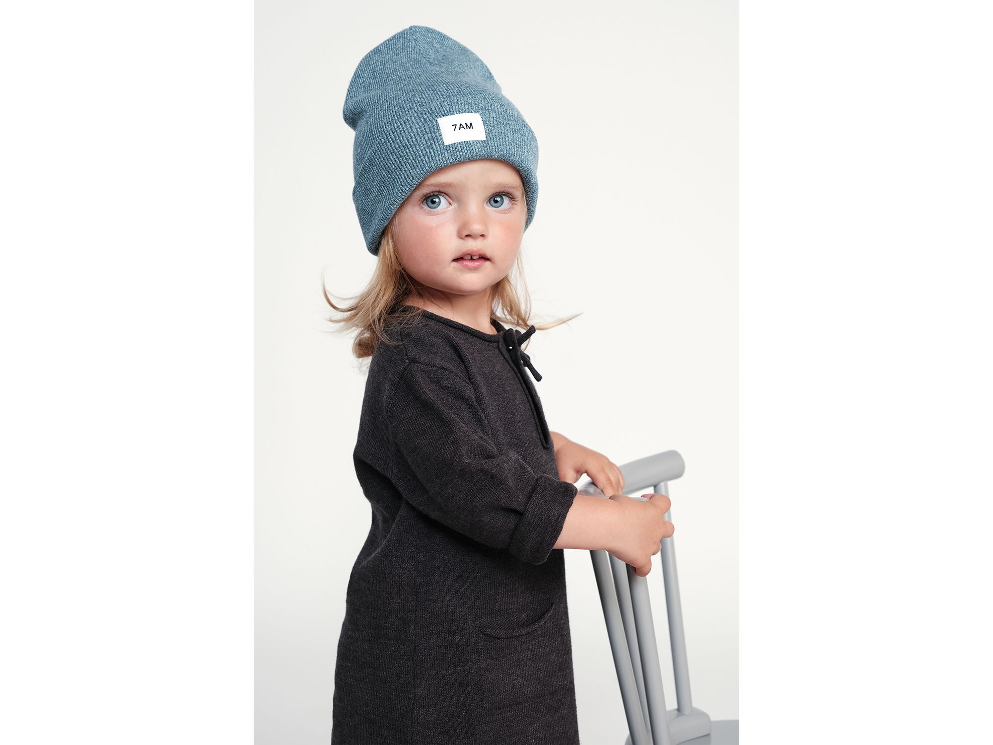 Unisex Heather Beanie - Baby — Image 5