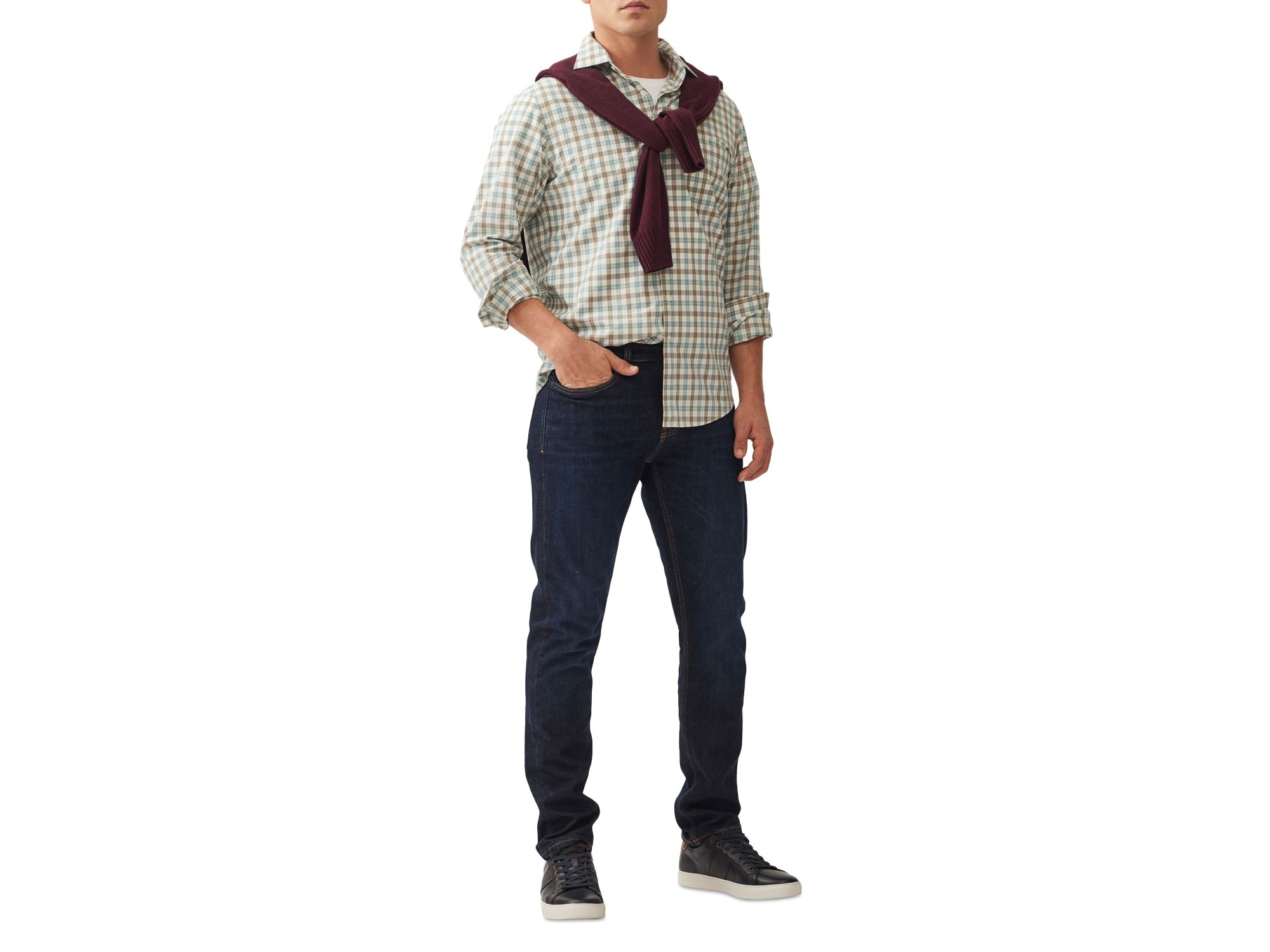 Dowling Bay Printed Button Front Shirt — Image 3