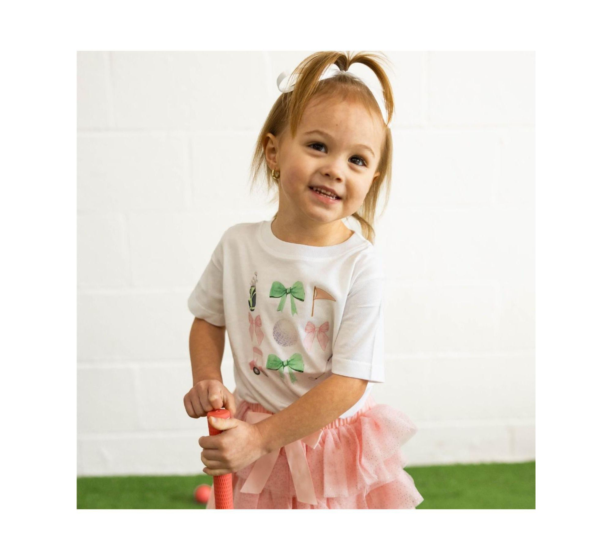 Girls' Coquette Golf Short Sleeve T-Shirt - Little Kid, Big Kid — Image 4