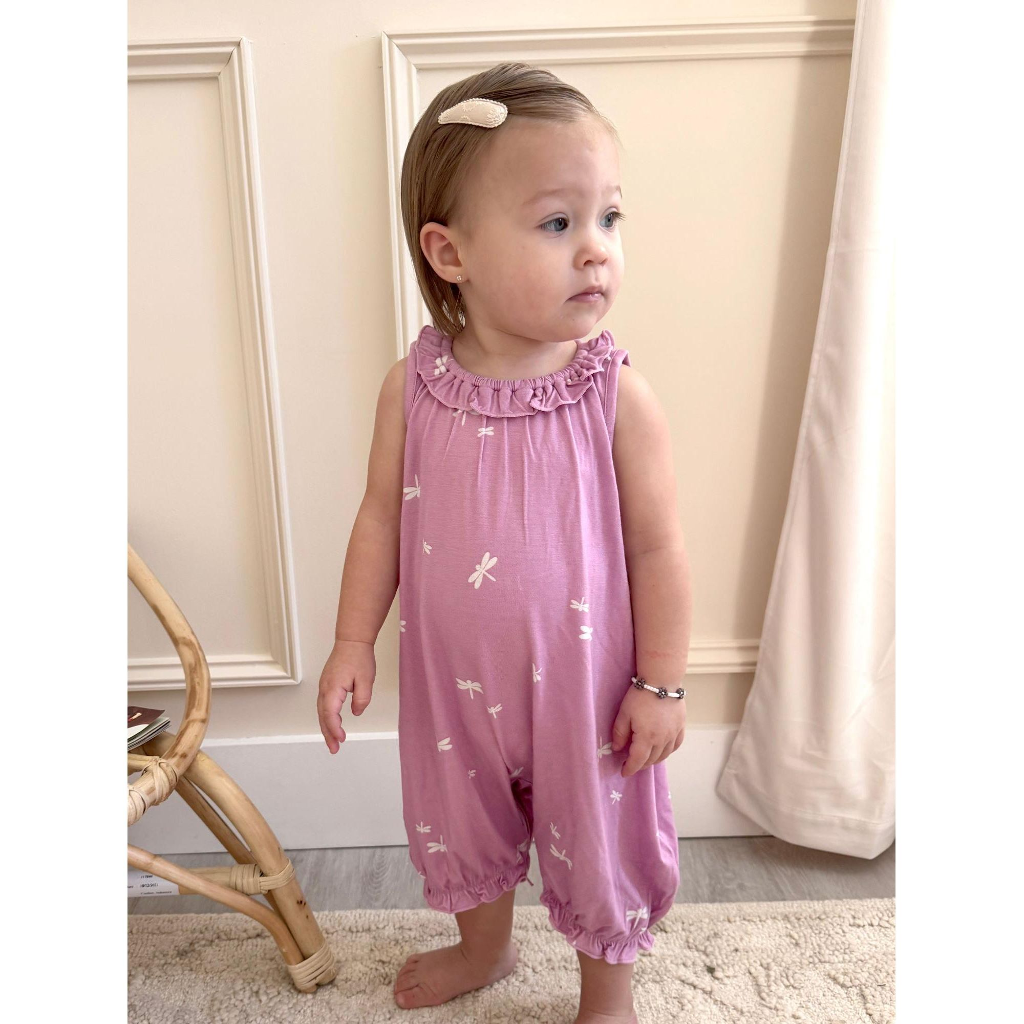 Girls' Bubble Romper - Baby, Little Kid — Image 3