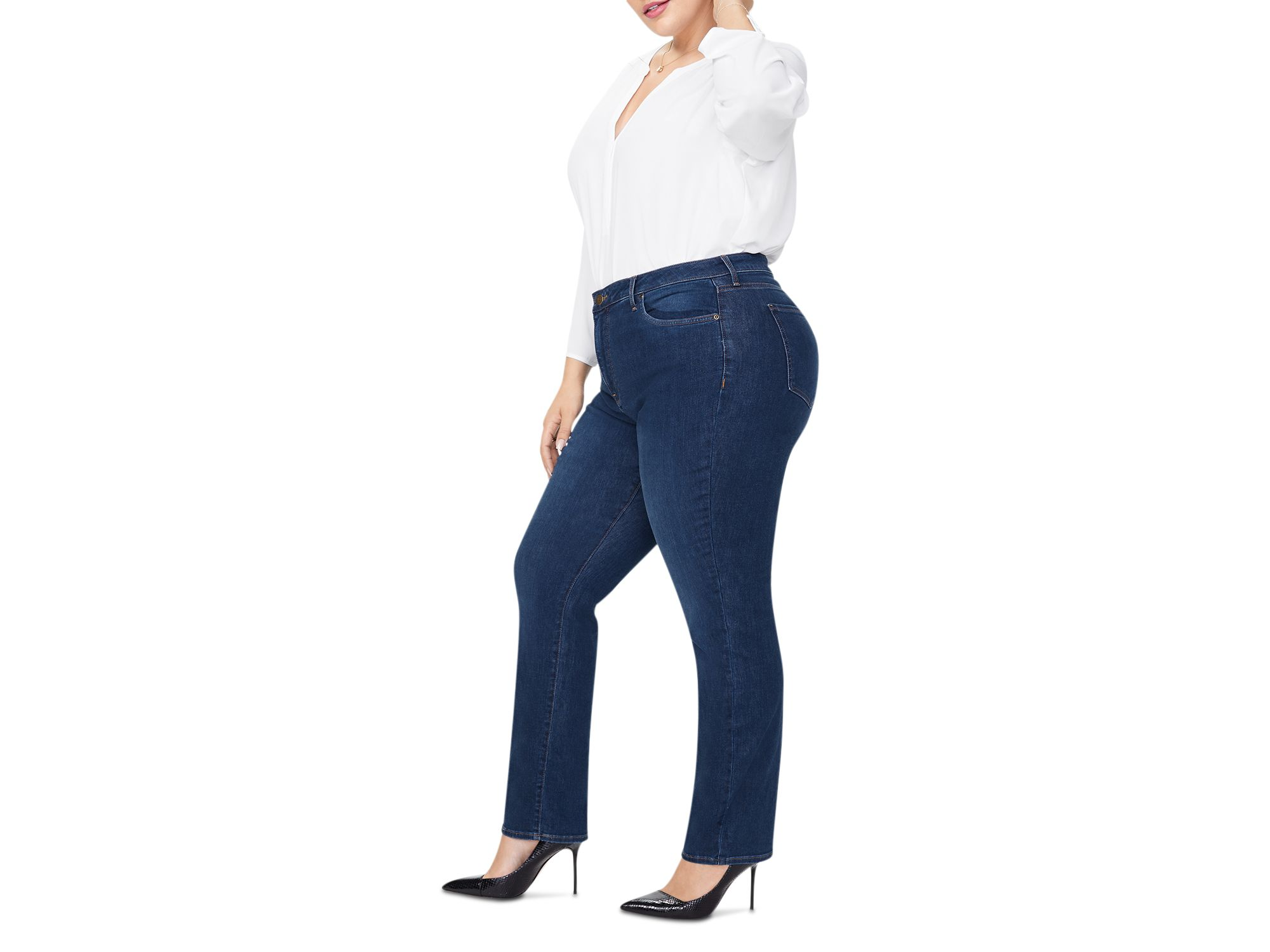 Sheri High Rise Slim Jeans in Quinn — Image 4