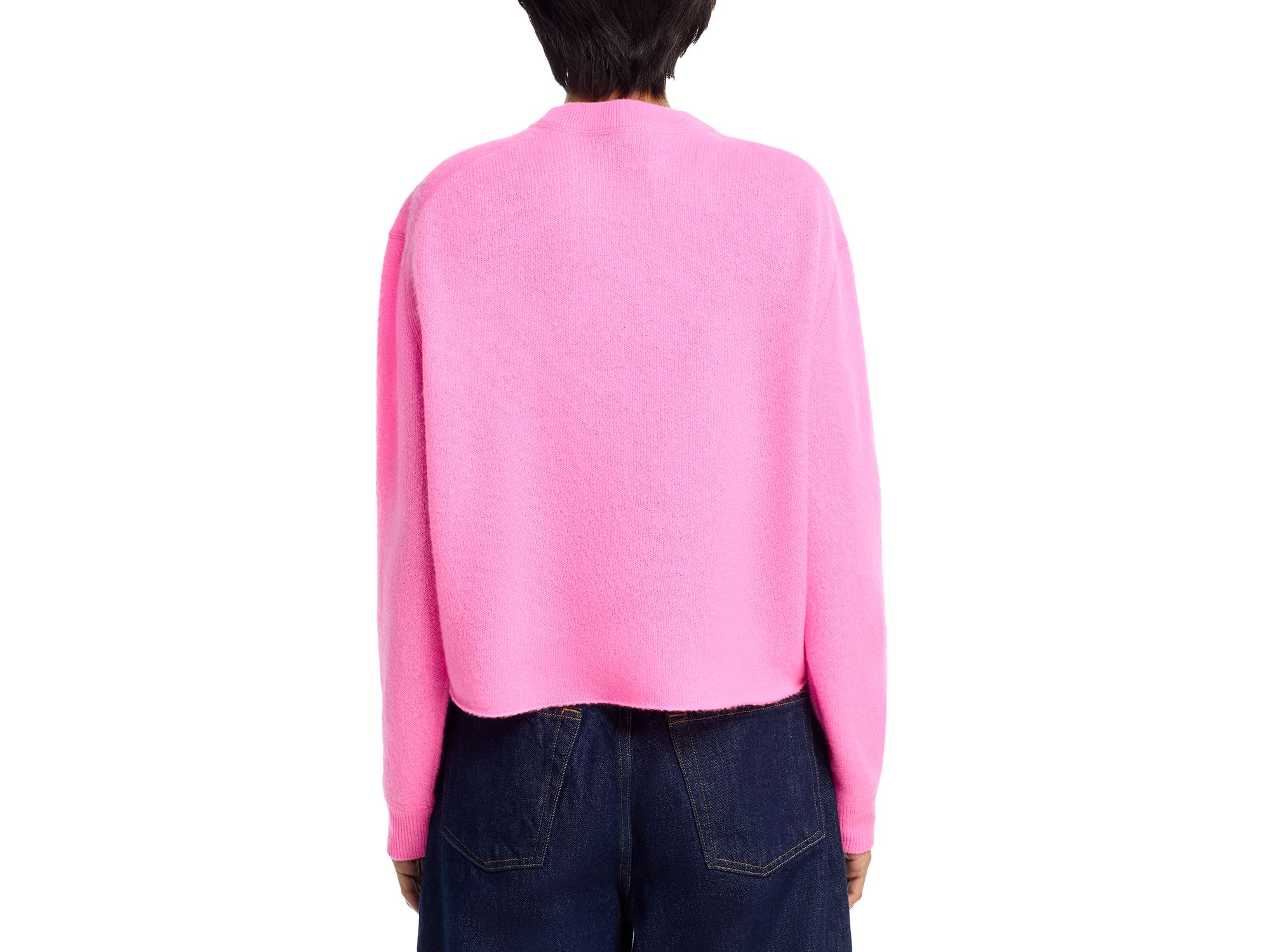 100% Cashmere Cropped Sweater - Exclusive — Image 4