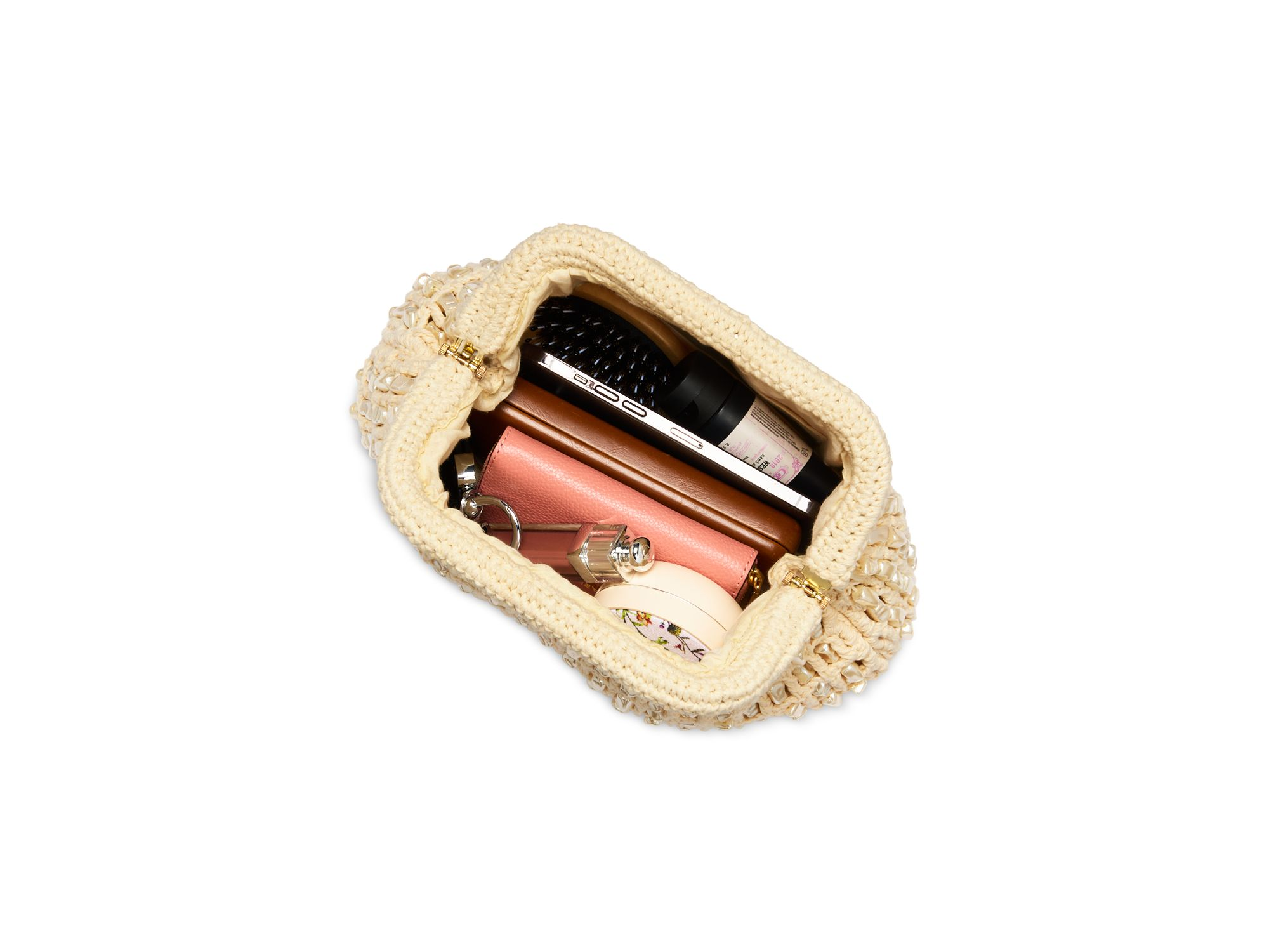 The Pearl Convertible Beaded Clutch - Exclusive — Image 3