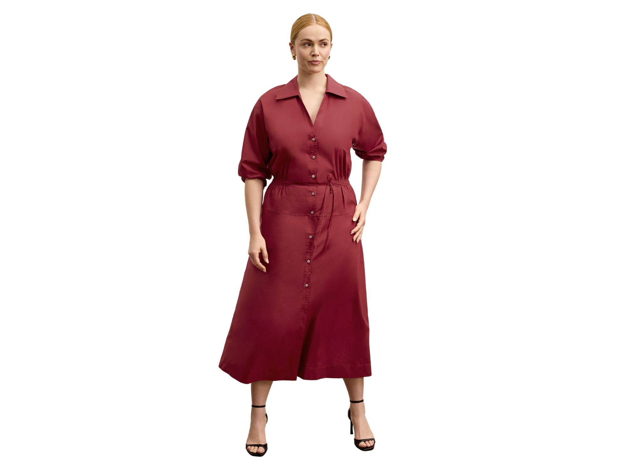 Women's Boden Al Cotton Poplin Fresco Dress — Image 4