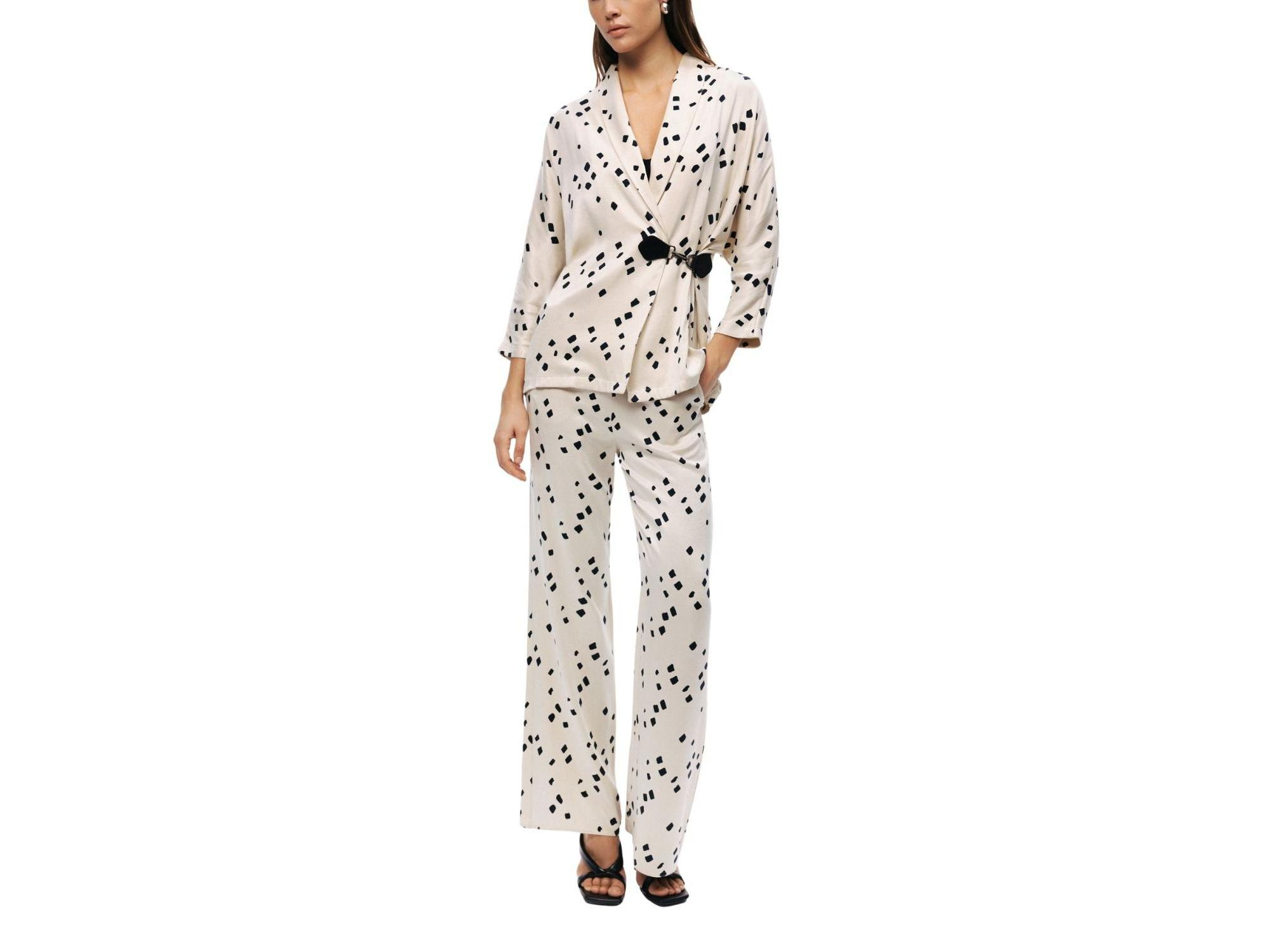 Printed Wide-Leg Pants — Image 5