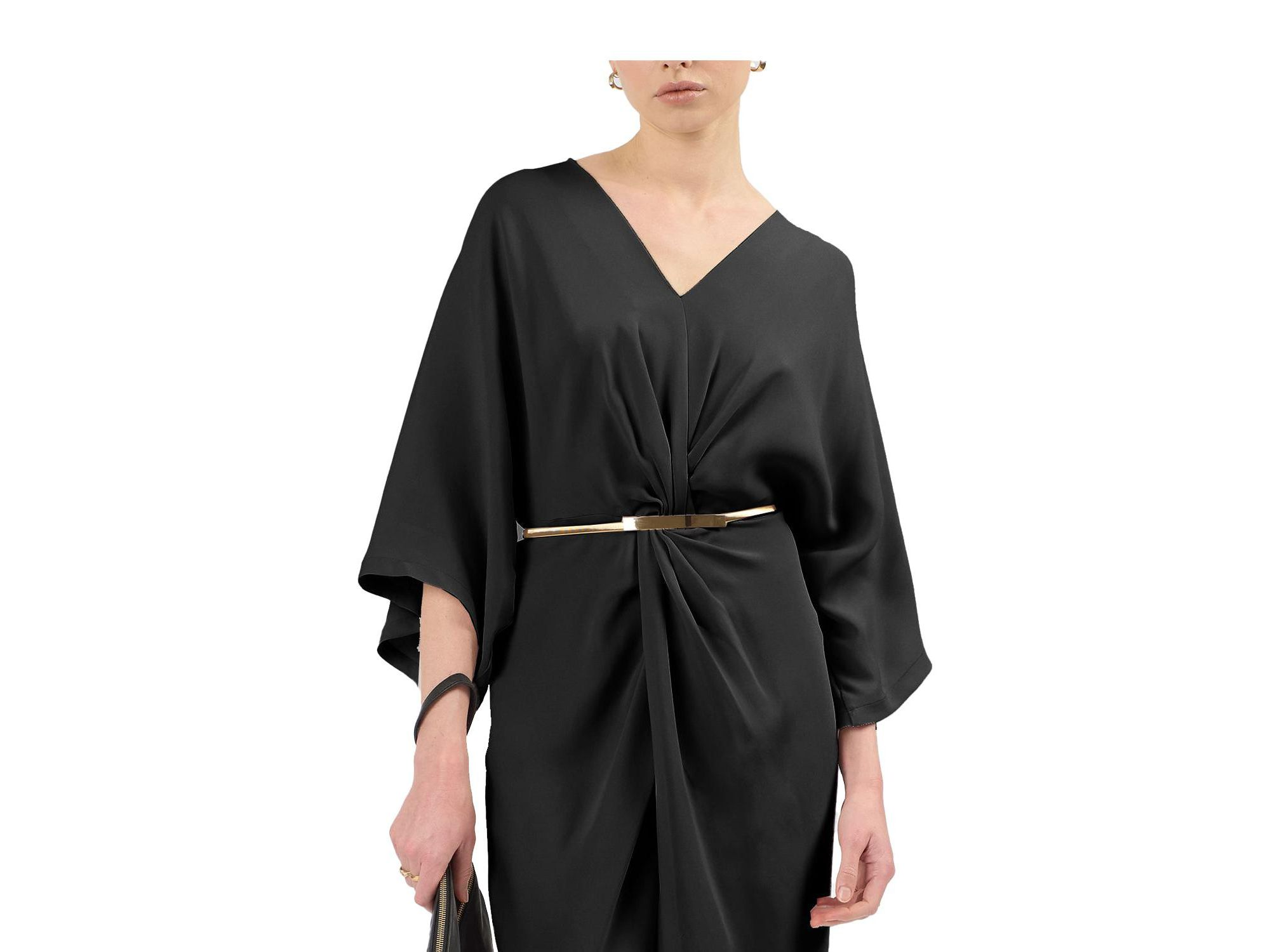 Olympia Gathered Dress — Image 3