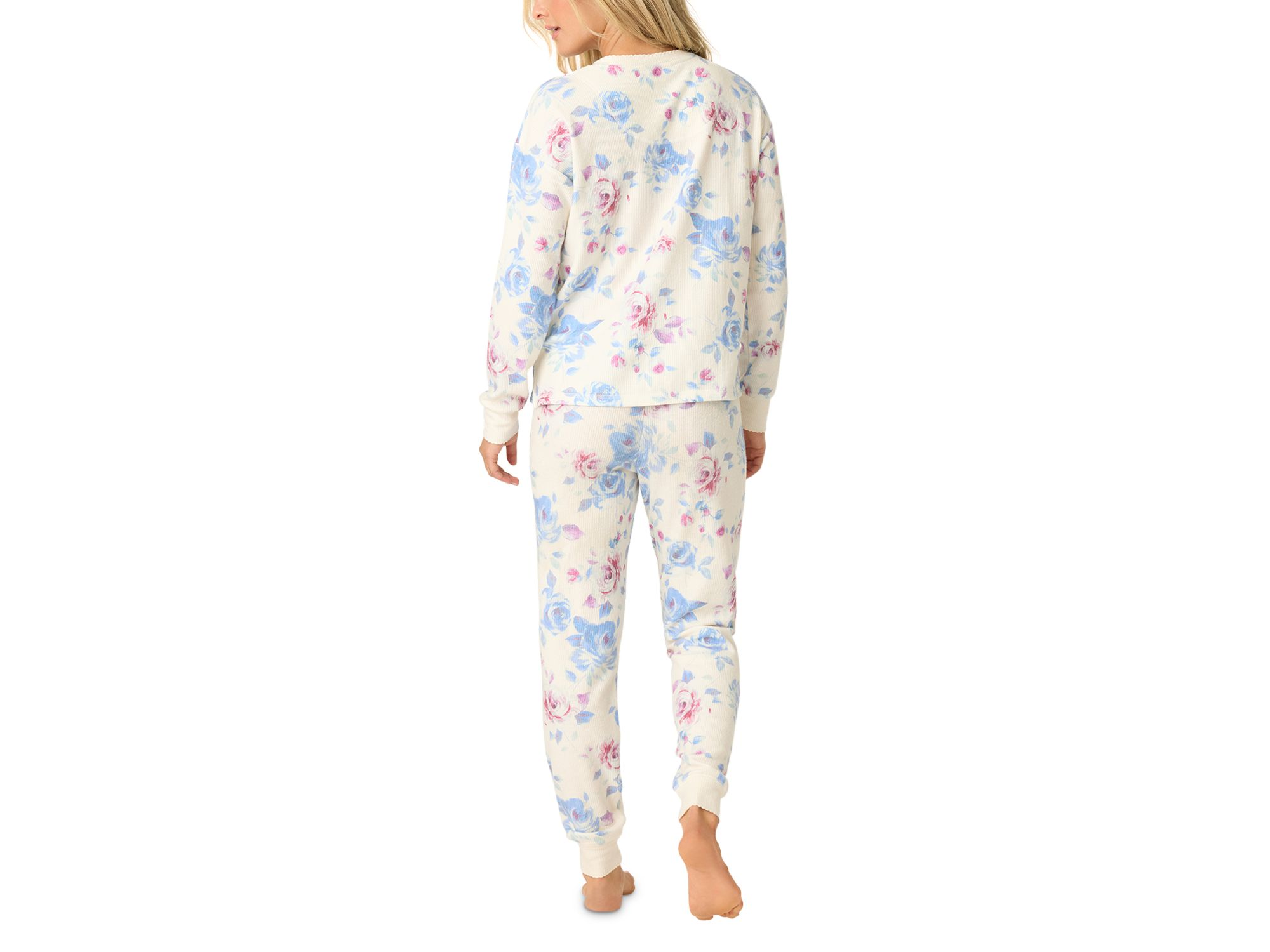 Rodeo Rose Henley Pajama Set — Image 3