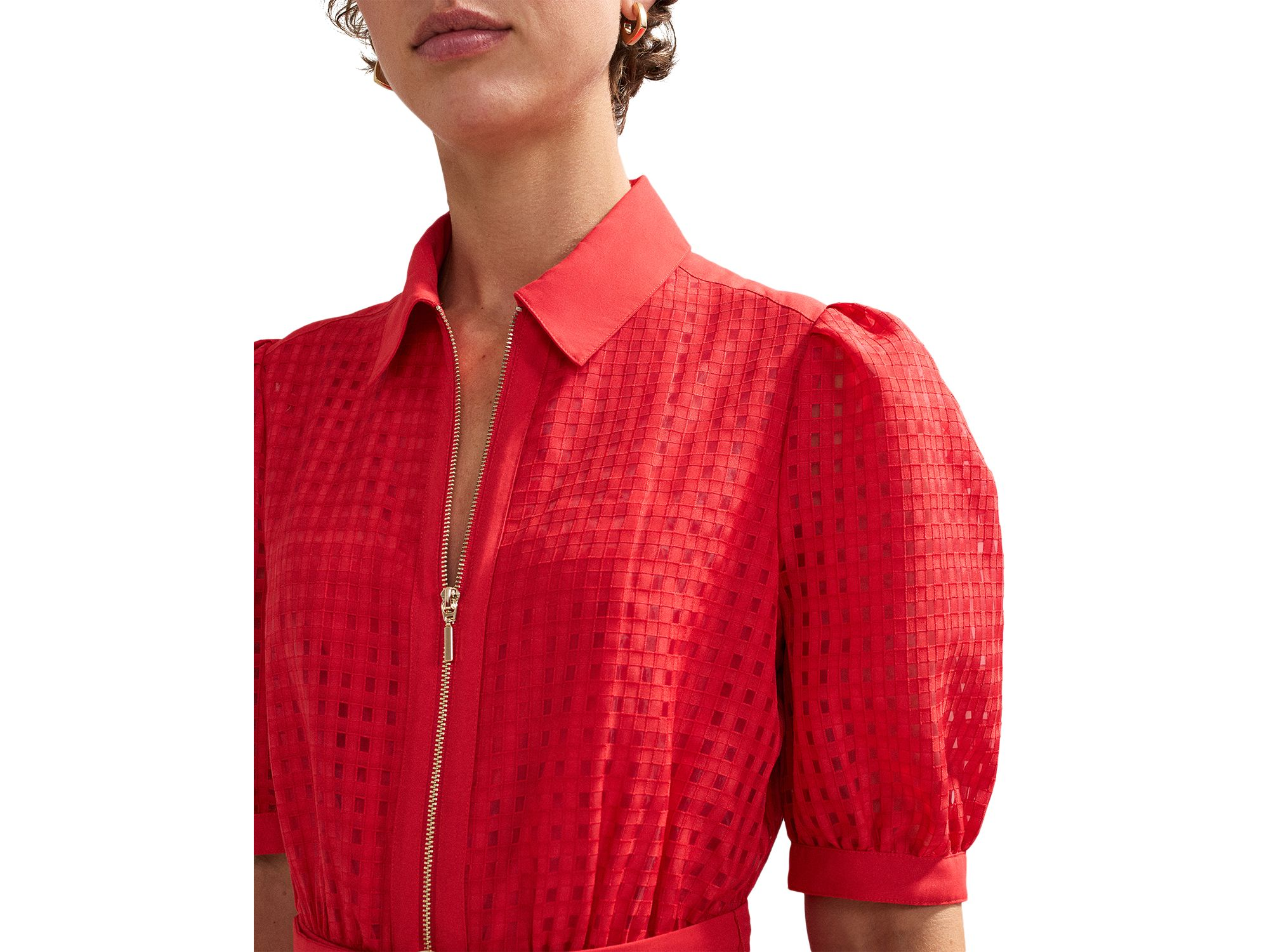 Carey Check Dress — Image 3