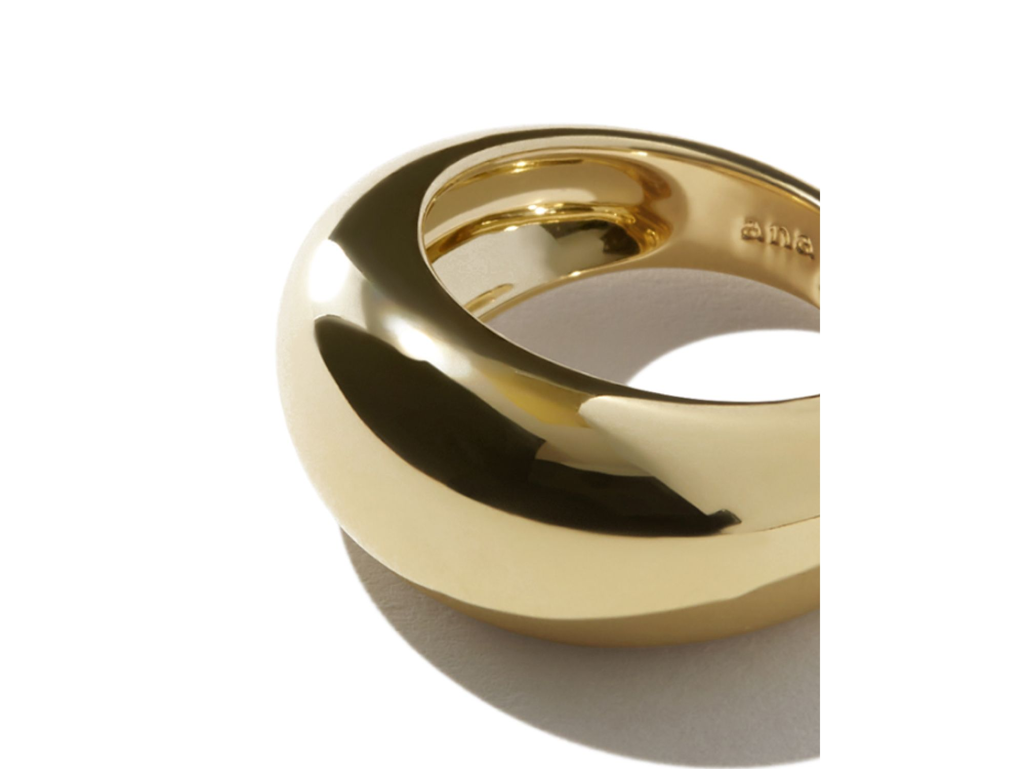 Noa Gold Dome Ring — Image 5