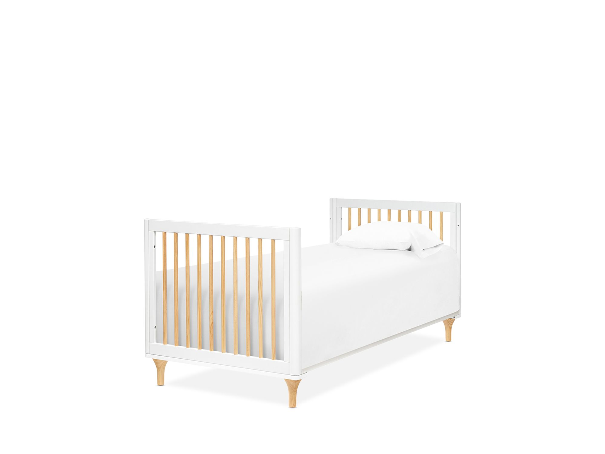 Lolly 4 in 1 Convertible Mini Crib and Twin Bed with Toddler Bed Conversion Kit — Image 16