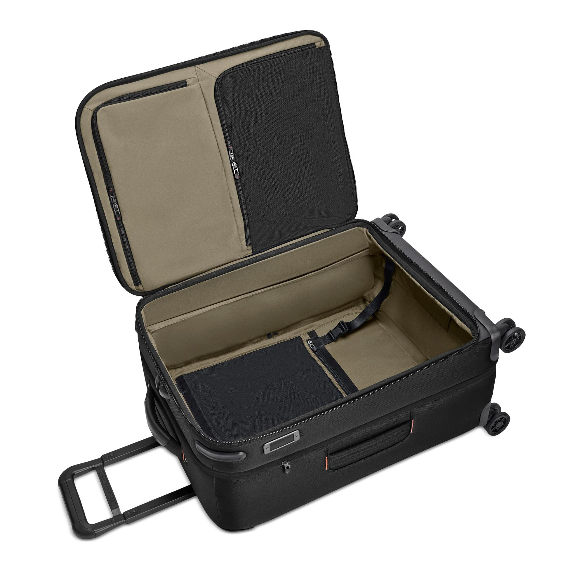 ZDX Medium ZDX Expandable Spinner Checked Bag — Image 8